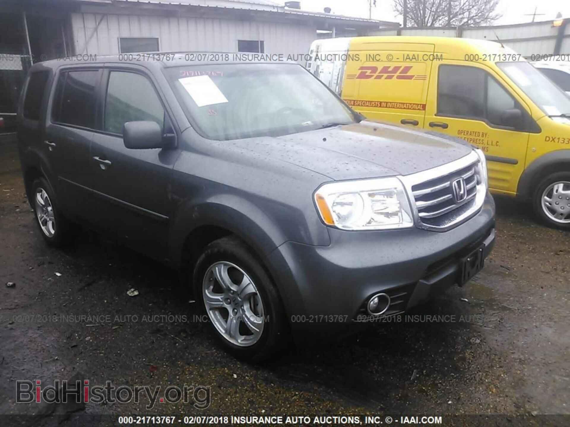 Фотография 5FNYF3H61CB038757 - Honda Pilot 2012