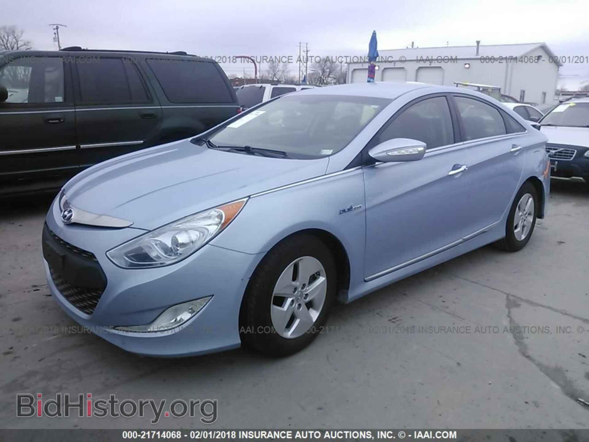 2012 Hyundai Sonata - VIN: KMHEC4A41CA022511 - Фото 2