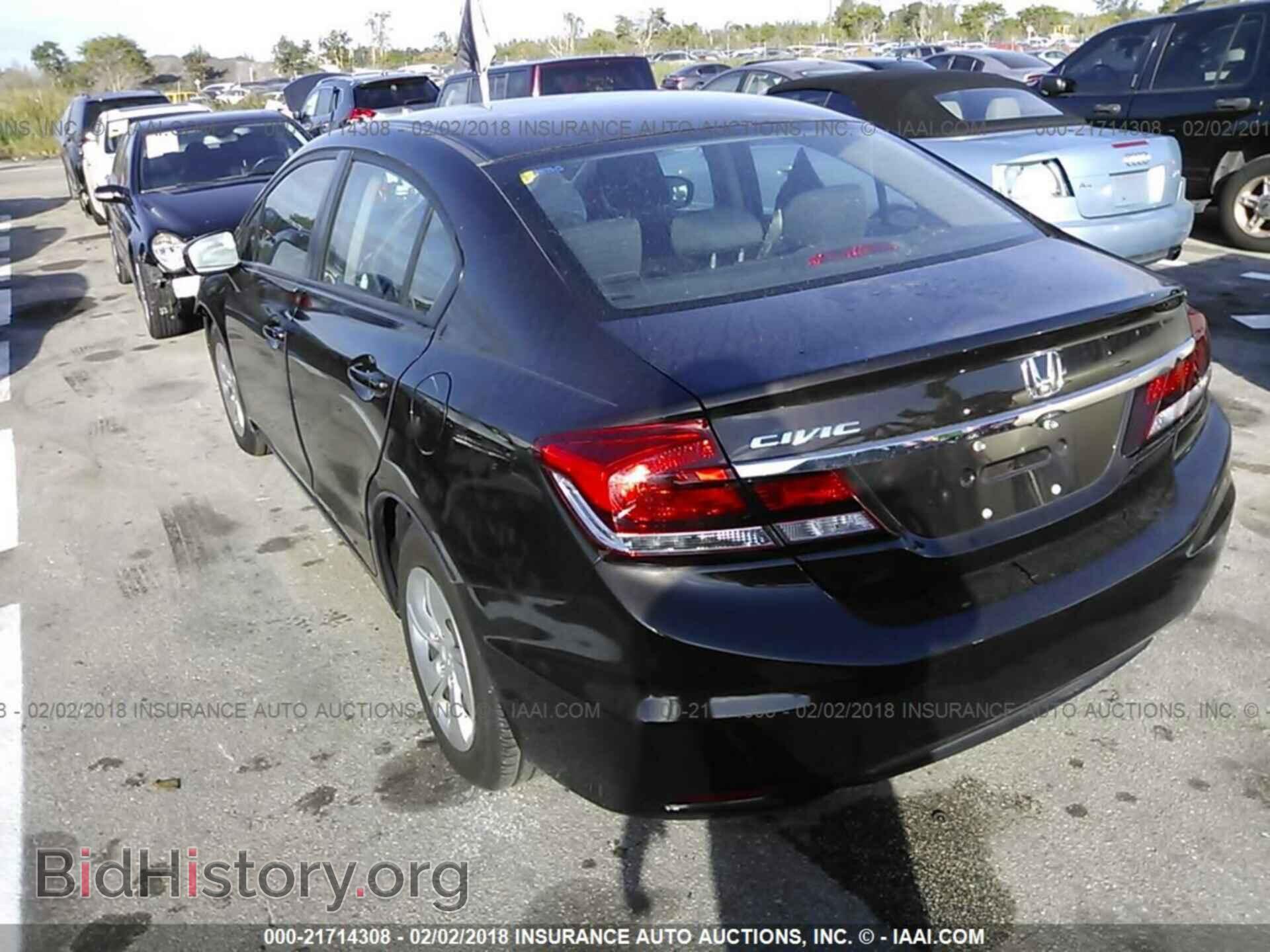 2014 Honda Civic - VIN: 2HGFB2F56EH518251 - Фото 3