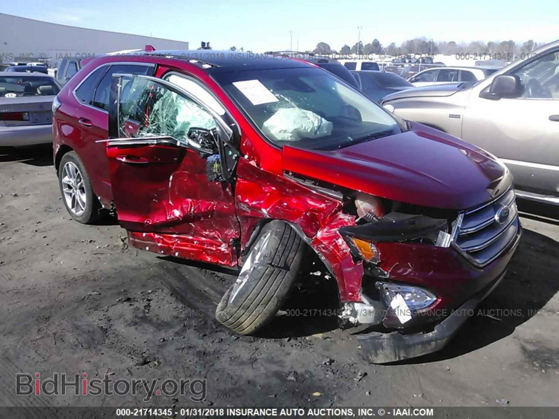 Фотография 2FMPK3K89FBB19438 - Ford Edge 2015