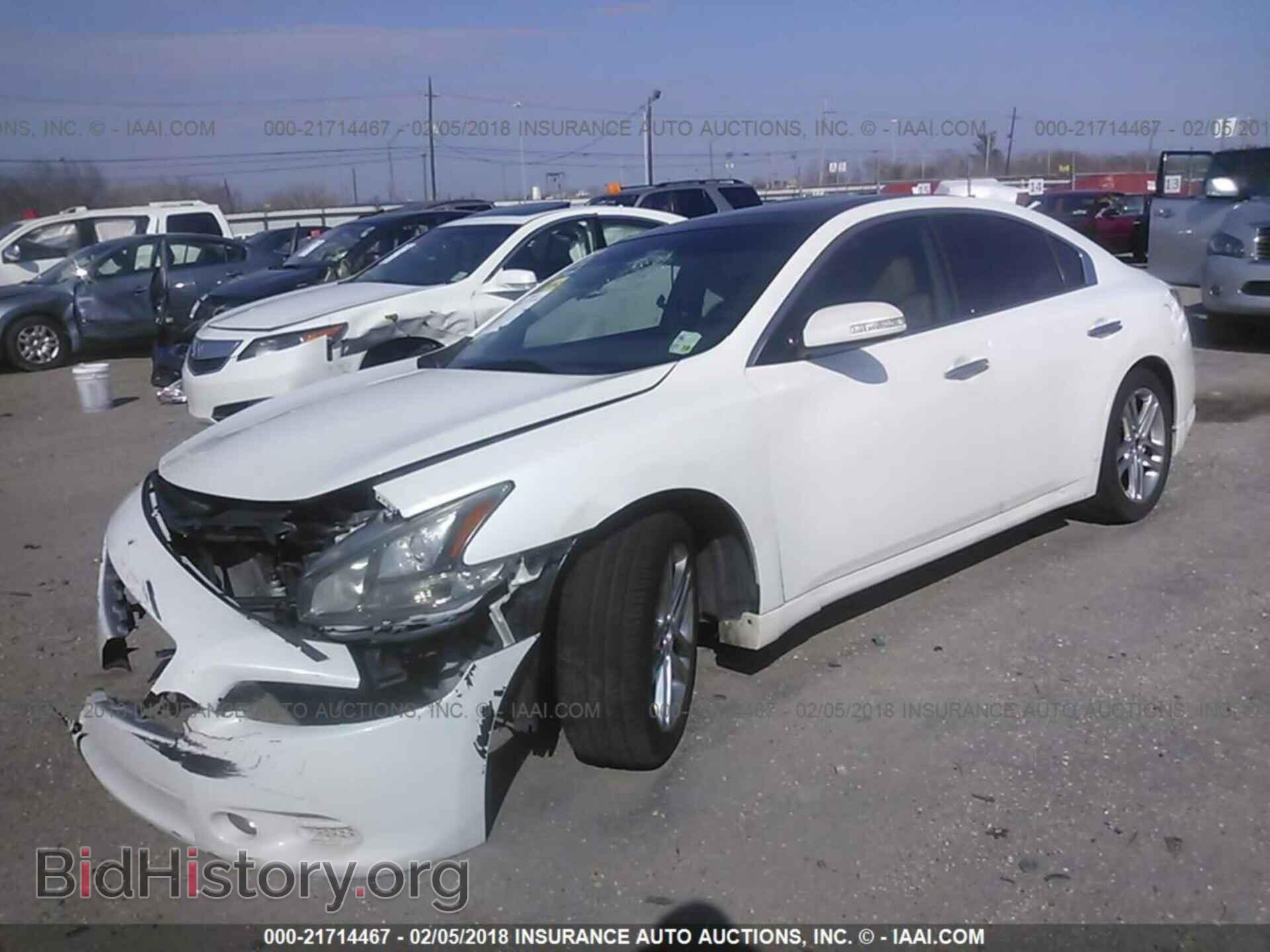 2012 Nissan Maxima - VIN: 1N4AA5APXCC862404 - Фото 2