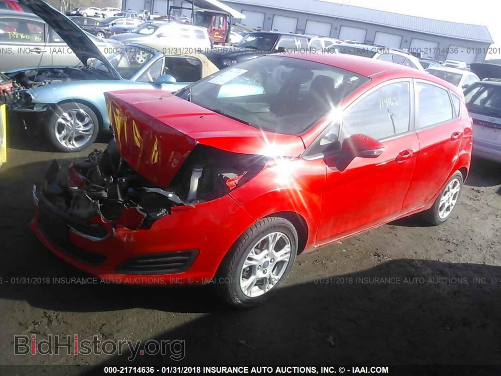 2014 Ford Fiesta - VIN: 3FADP4EJ2EM114162 - Фото 2