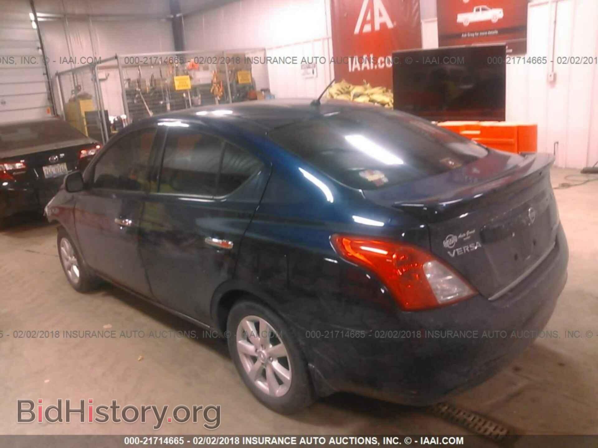 2014 Nissan Versa - VIN: 3N1CN7AP4EL832425 - Фото 3