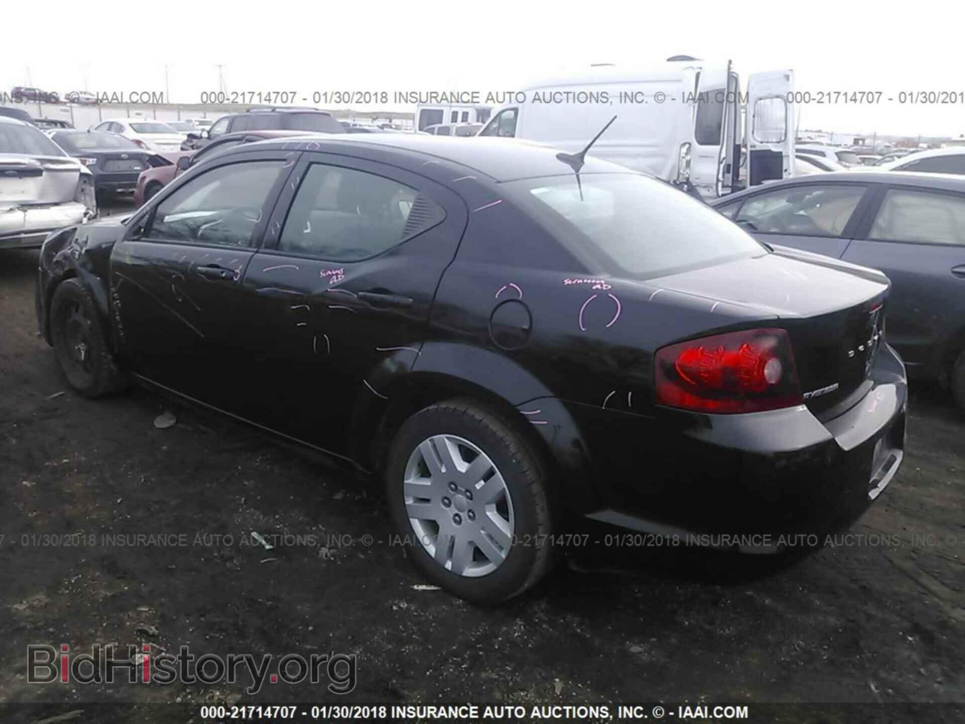 2012 Dodge Avenger - VIN: 1C3CDZAB7CN136238 - Фото 3