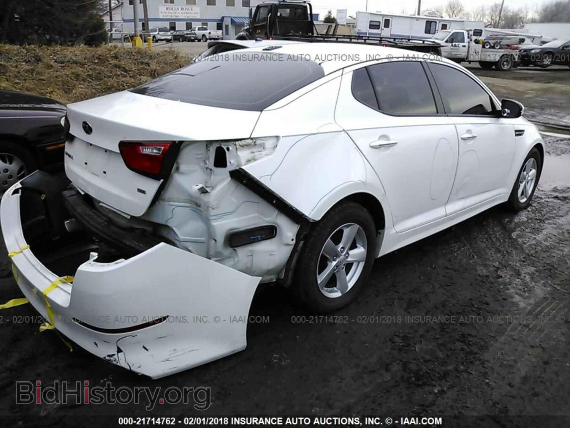 2014 Kia Optima - VIN: KNAGM4A75E5488830 - Photo 4