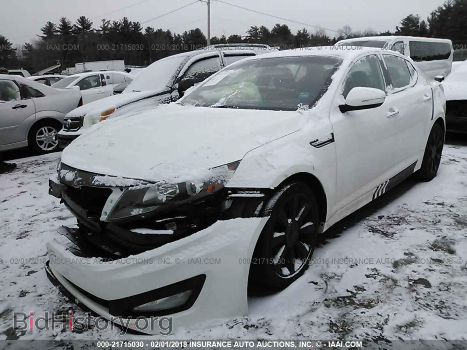 2012 Kia Optima - VIN: 5XXGR4A69CG016344 - Фото 2