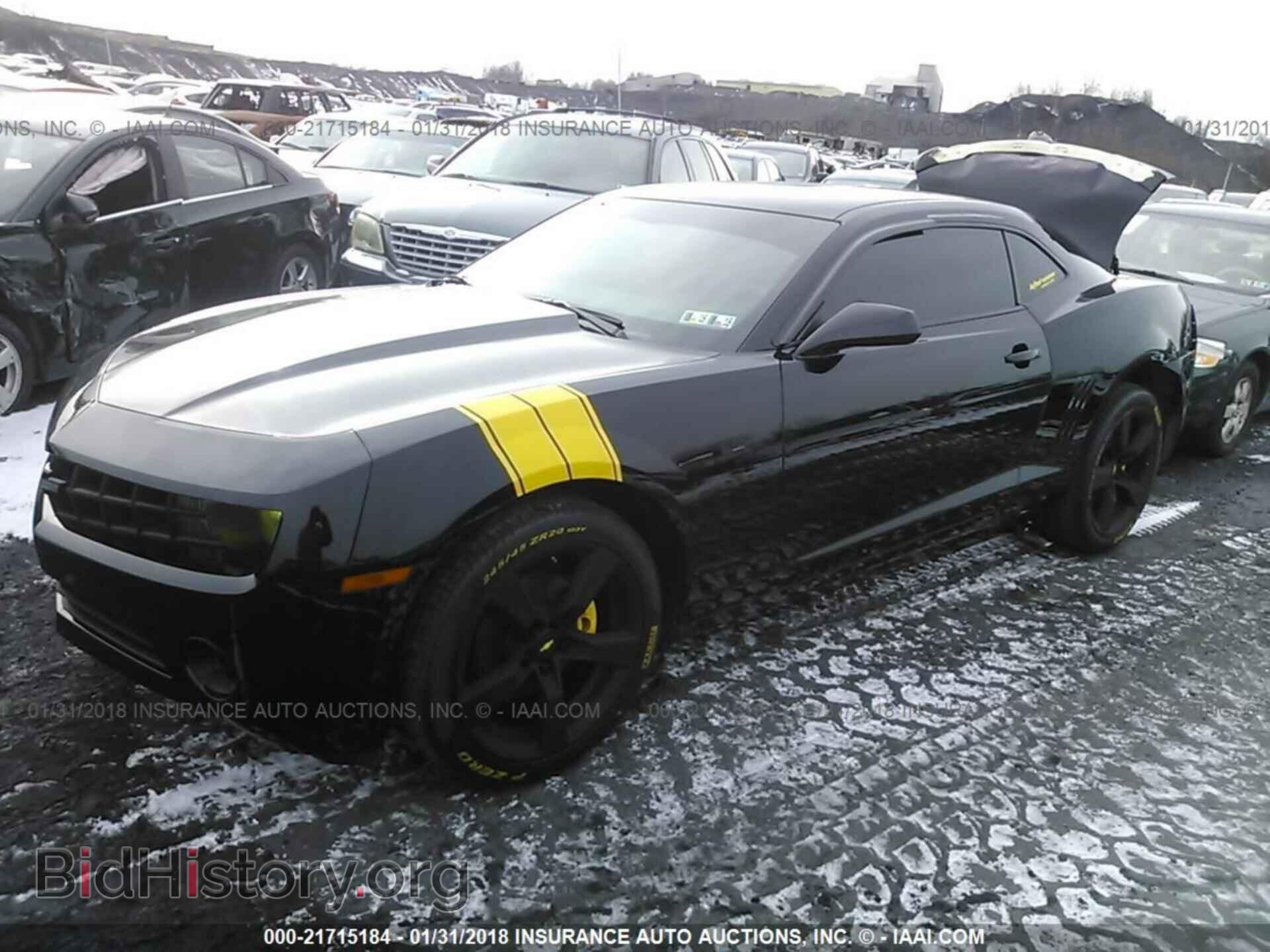 2013 Chevrolet Camaro - VIN: 2G1FE1E30D9119207 - Фото 2
