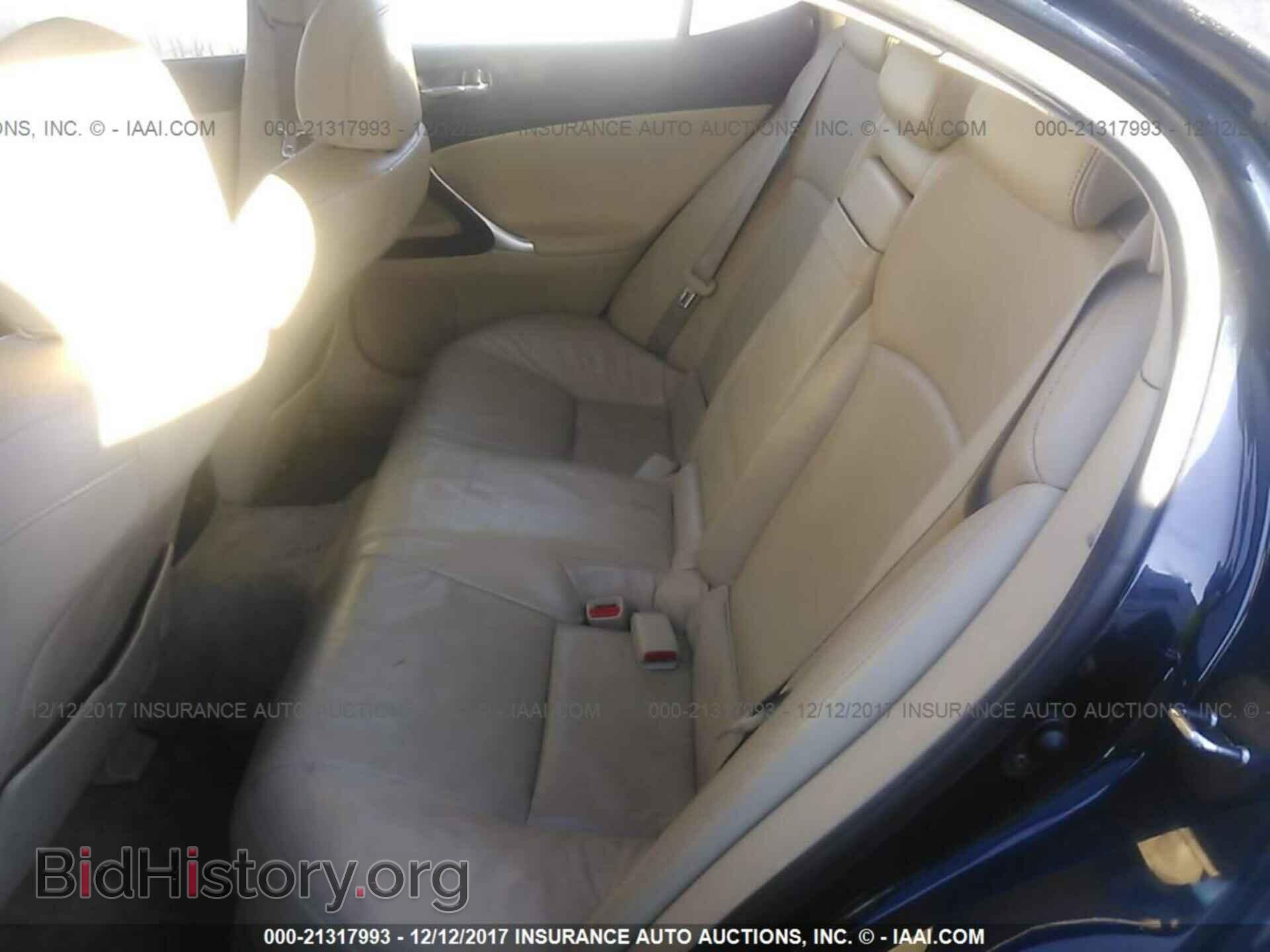 2006 LEXUS IS - VIN: JTHBE262965010809 - Фото 8