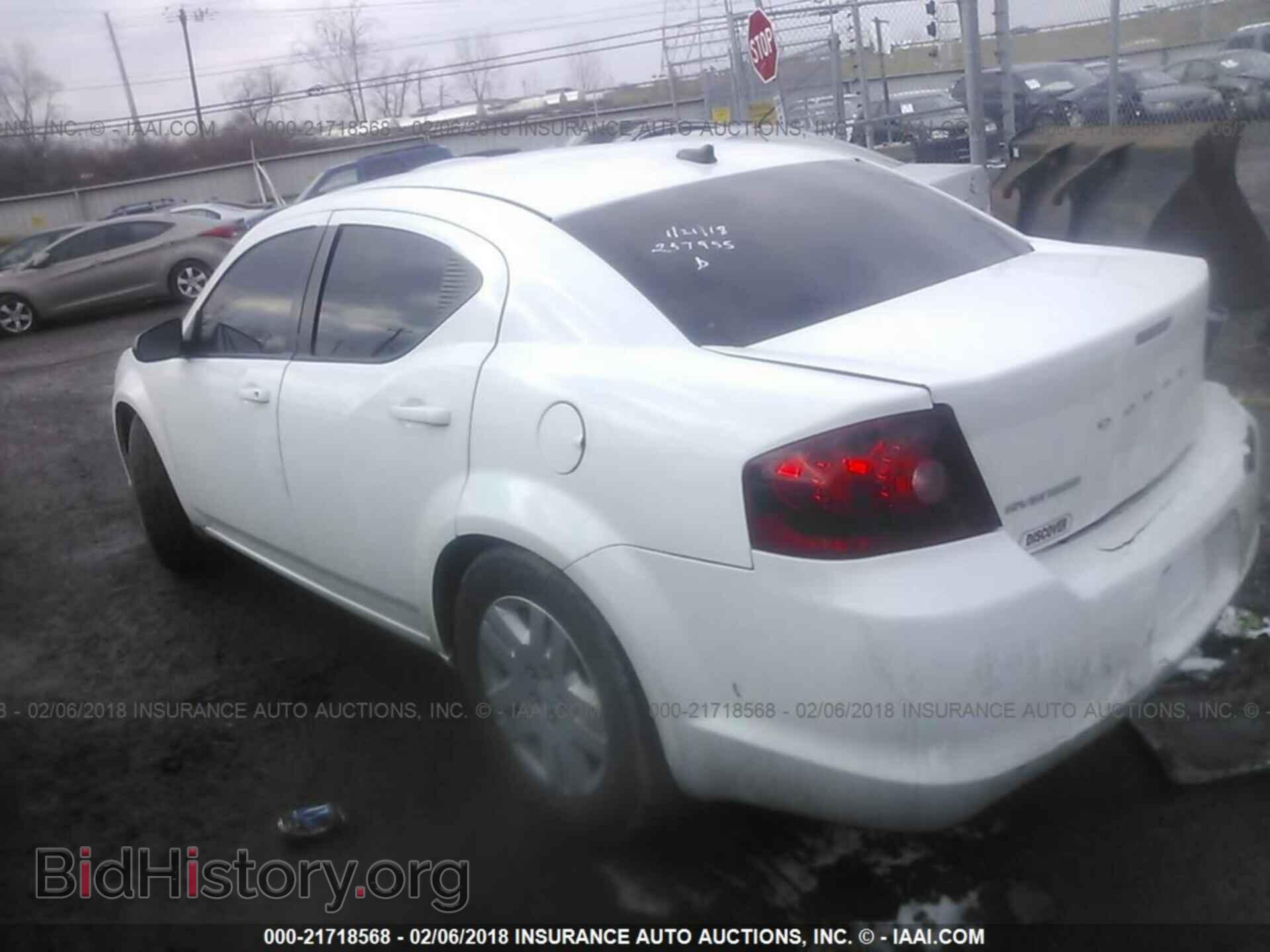 2012 Dodge Avenger - VIN: 1C3CDZAB3CN237955 - Фото 3