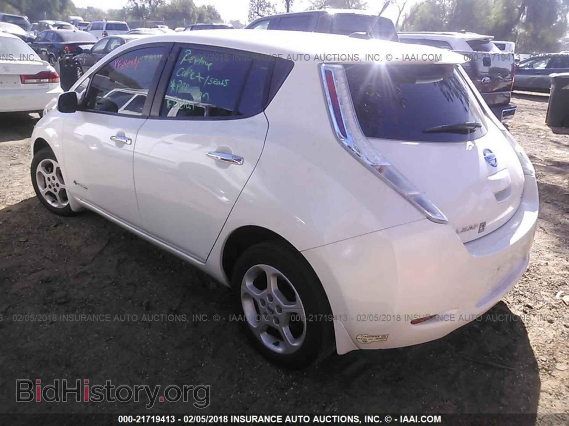 2013 Nissan Leaf - VIN: 1N4AZ0CP6DC405373 - Фото 3