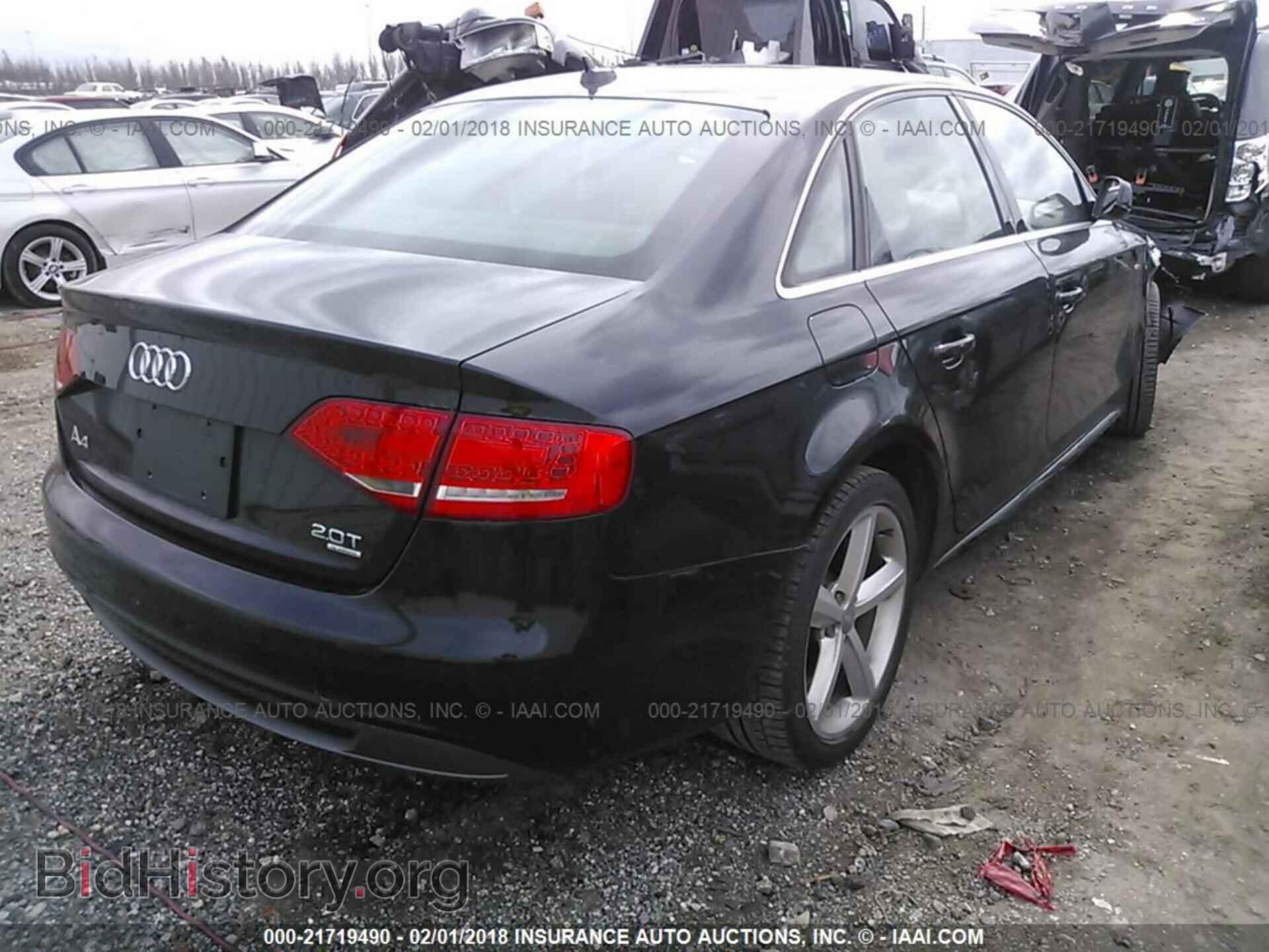 2012 Audi A4 - VIN: WAUFFAFLXCA120285 - Photo 4