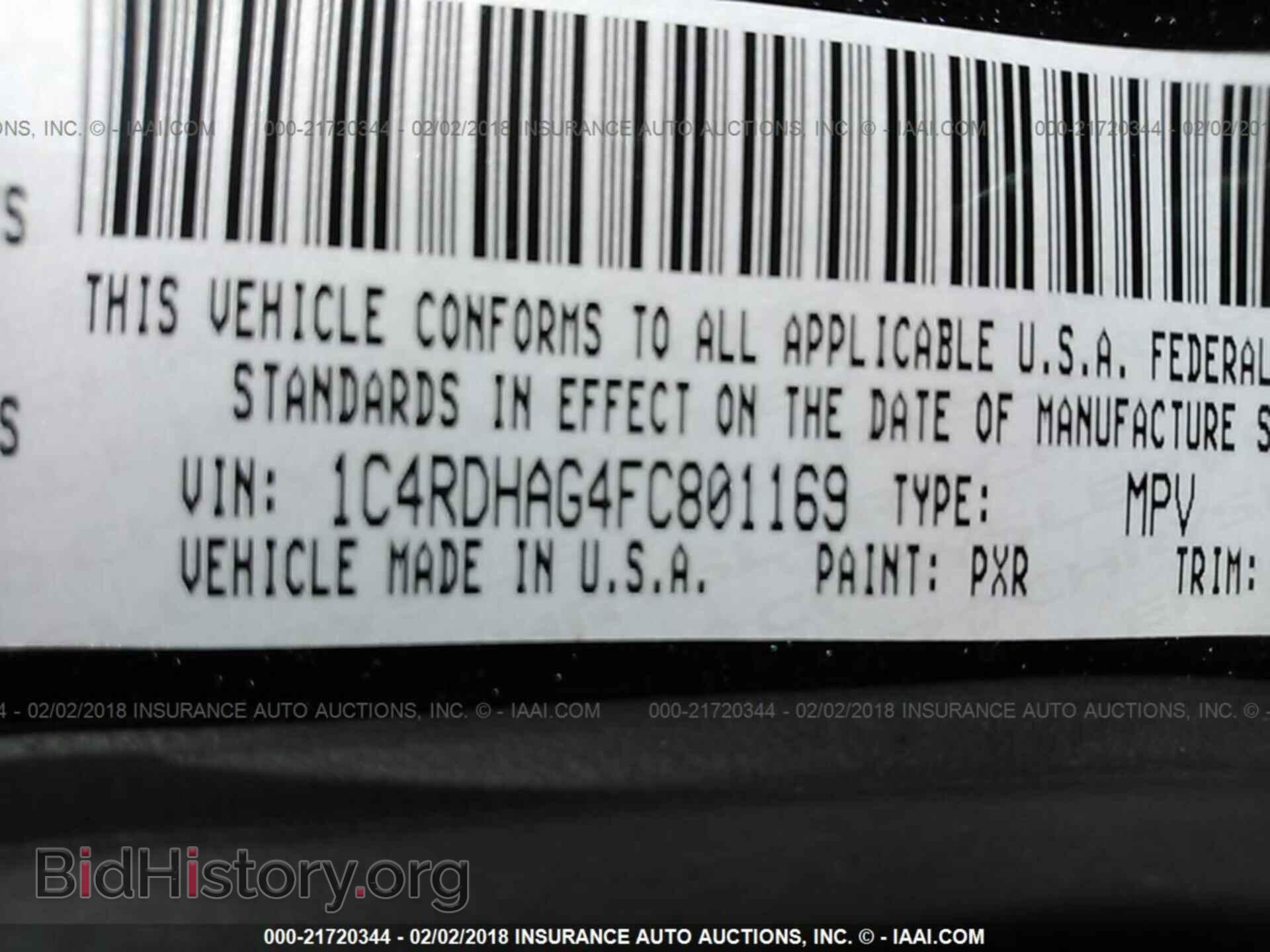 2015 Dodge Durango - VIN: 1C4RDHAG4FC801169 - Фото 9