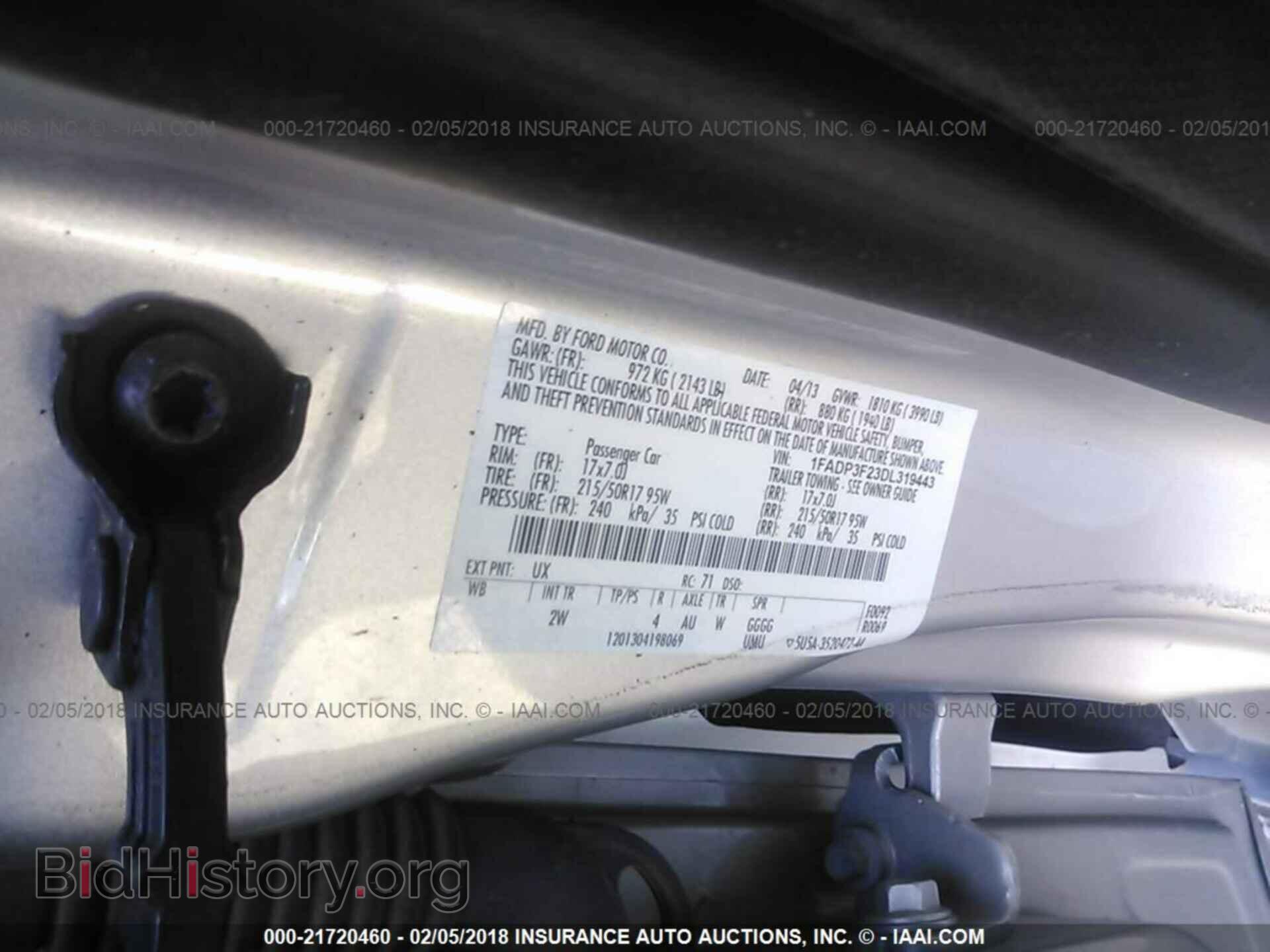 2013 Ford Focus - VIN: 1FADP3F23DL319443 - Фото 9