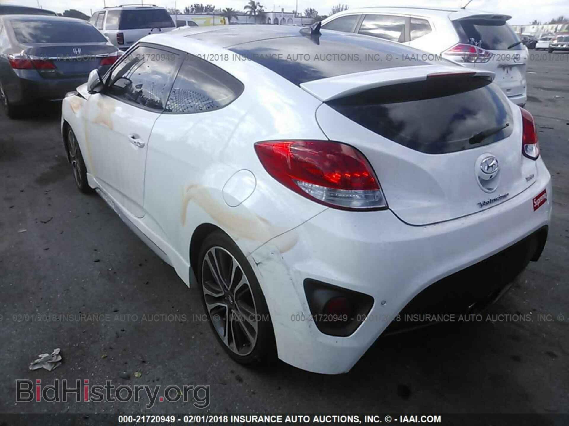 2016 Hyundai Veloster - VIN: KMHTC6AE2GU291925 - Фото 3