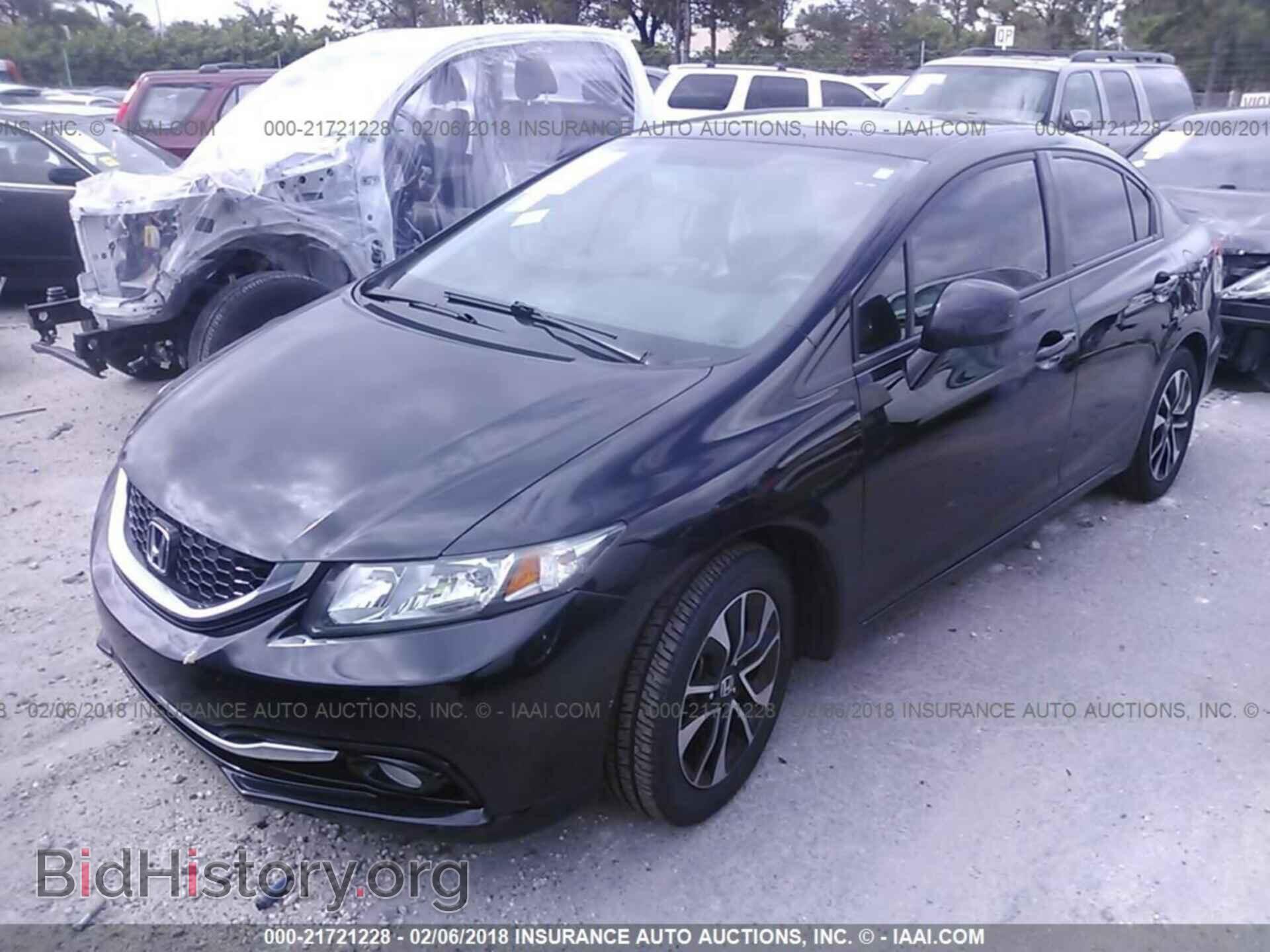 2013 Honda Civic - VIN: 19XFB2F94DE005768 - Фото 2