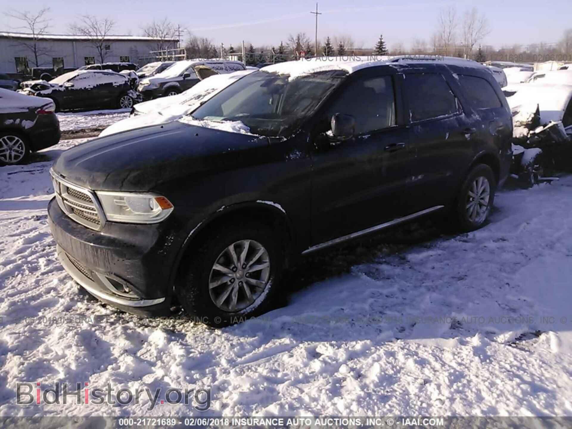 2014 Dodge Durango - VIN: 1C4RDJAG7EC332634 - Фото 2