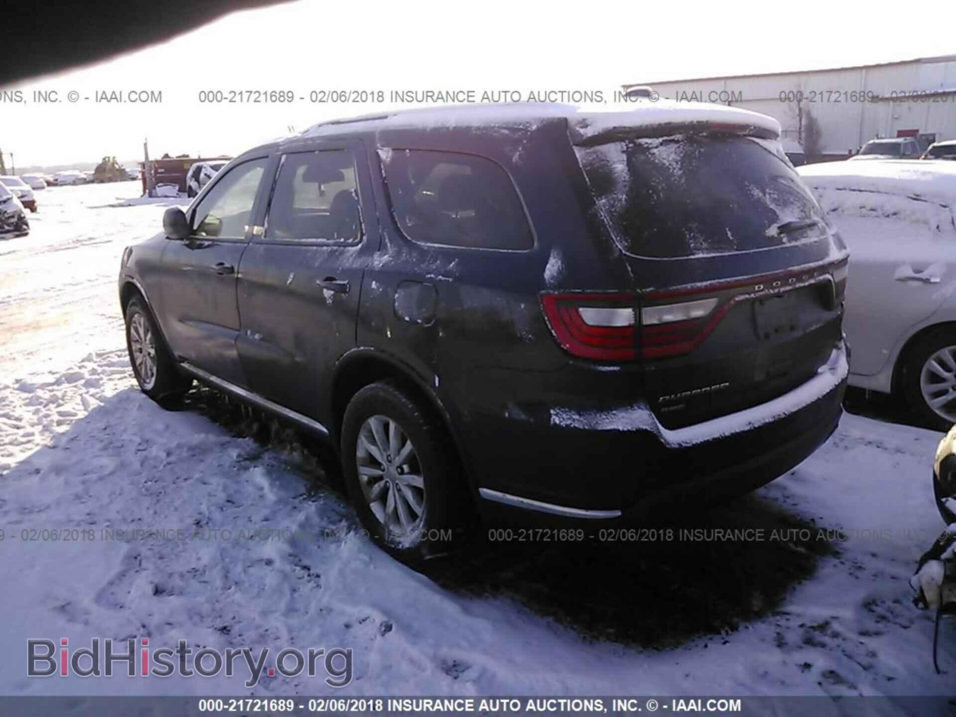 2014 Dodge Durango - VIN: 1C4RDJAG7EC332634 - Фото 3