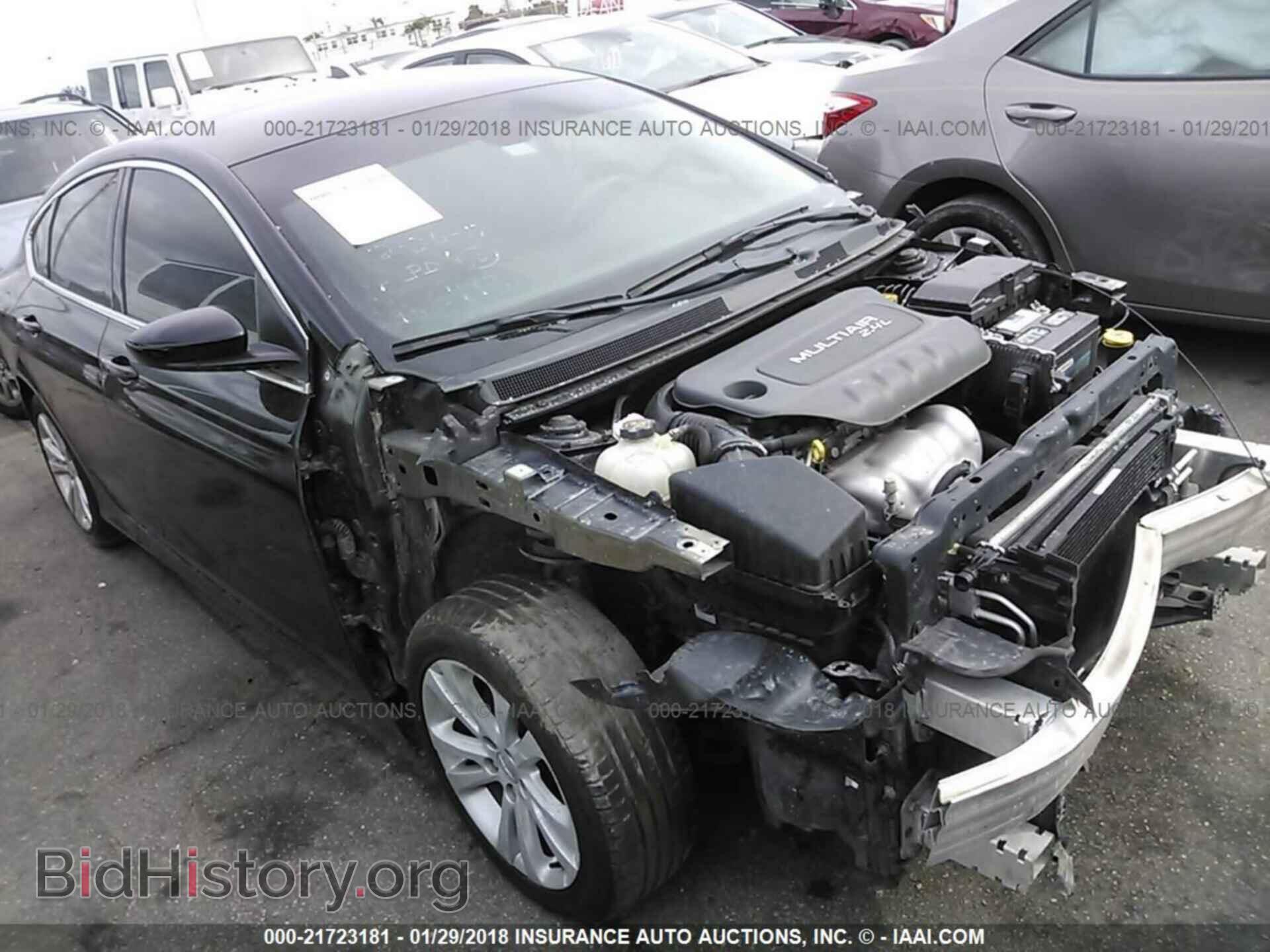 Фотография 1C3CCCAB0FN596443 - Chrysler 200 2015