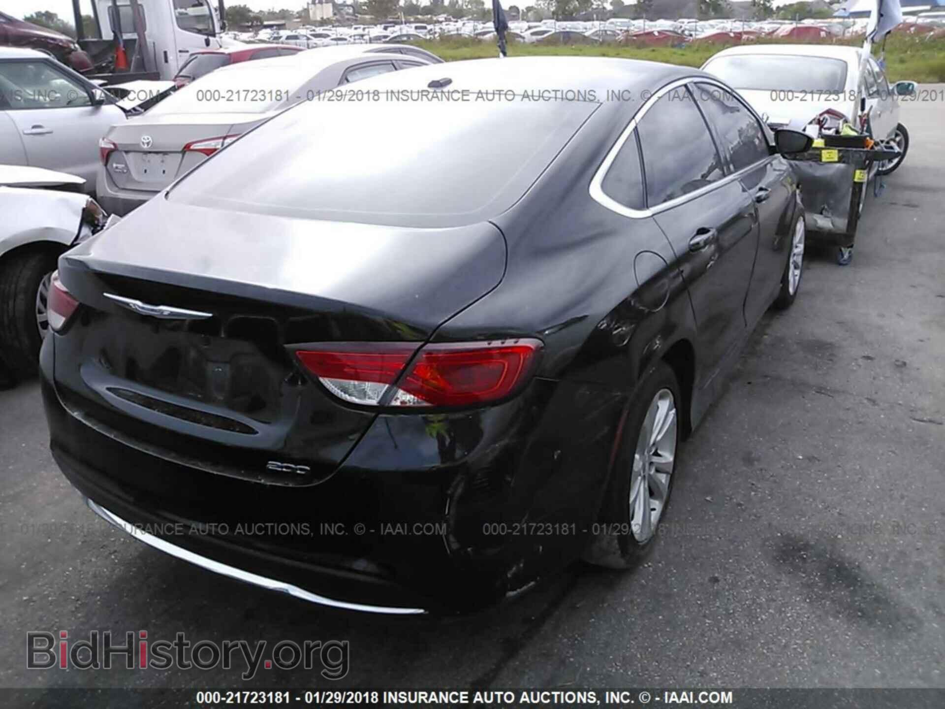 2015 Chrysler 200 - VIN: 1C3CCCAB0FN596443 - Фото 4