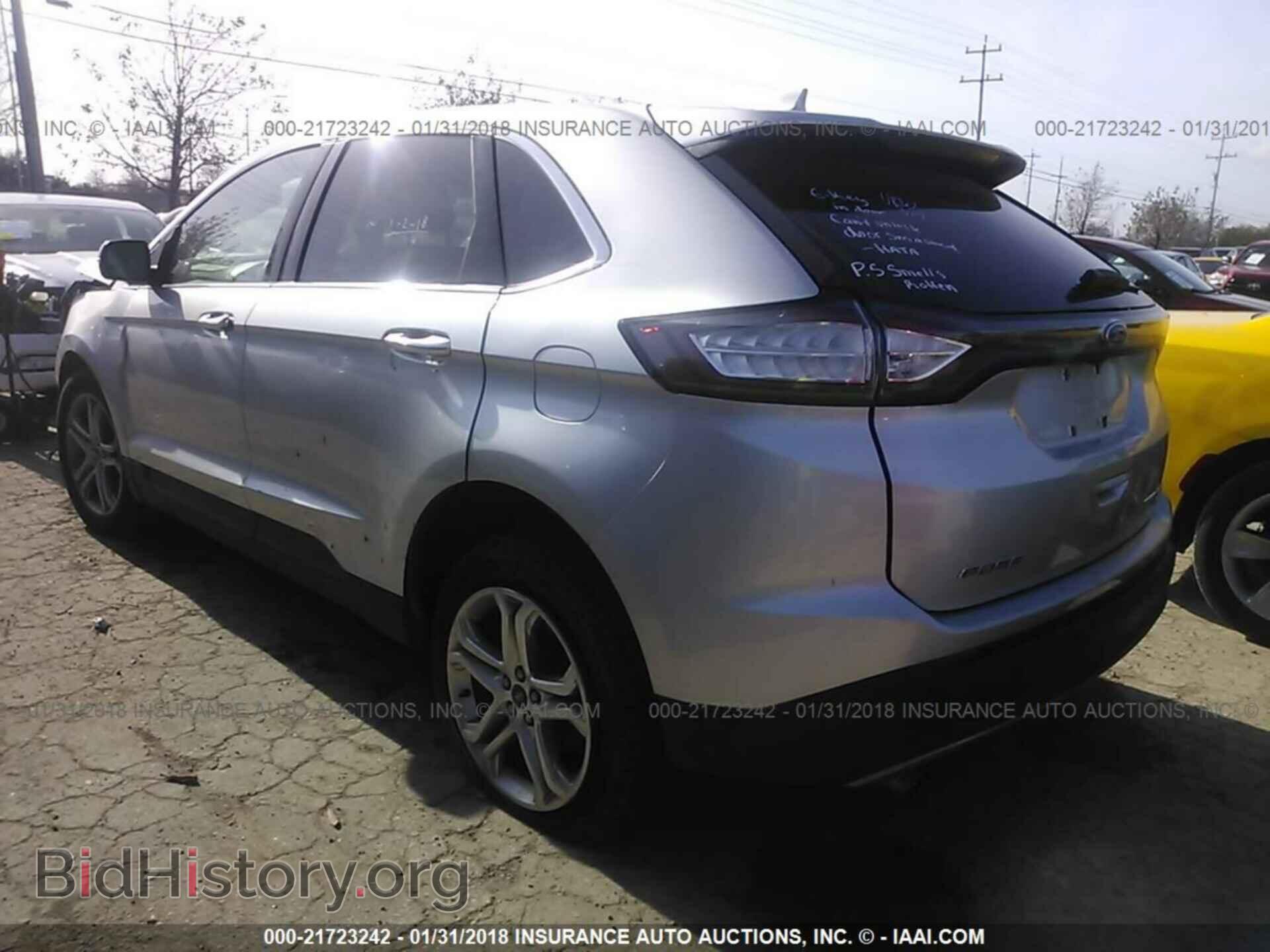 2017 Ford Edge - VIN: 2FMPK4K96HBB12254 - Фото 3