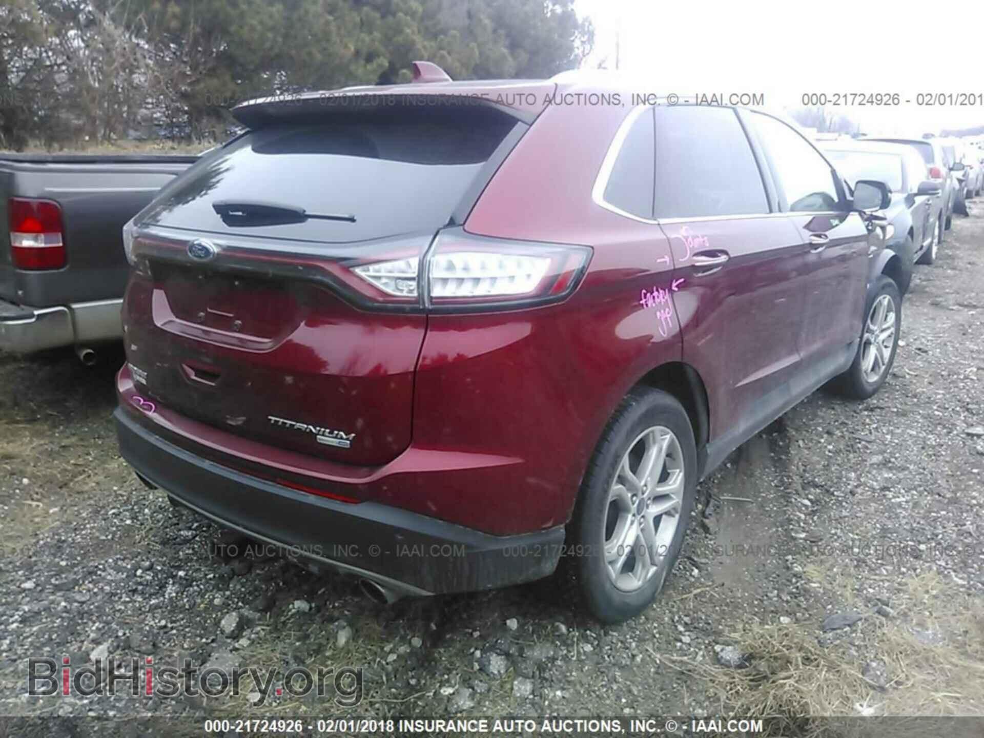 2015 Ford Edge - VIN: 2FMTK4K93FBB61956 - Photo 4