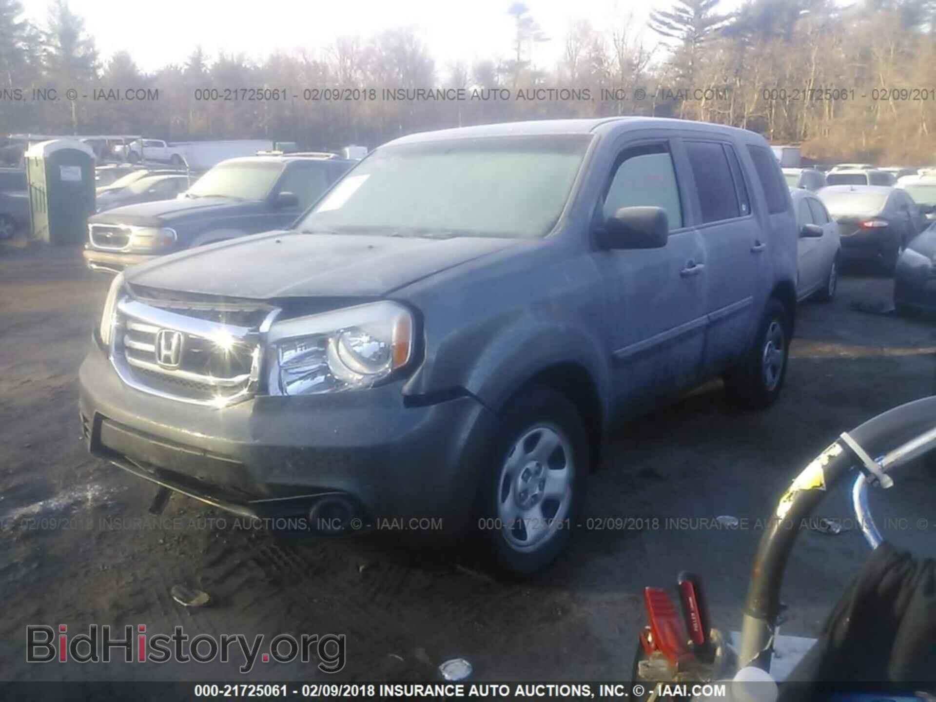 2012 Honda Pilot - VIN: 5FNYF4H25CB038487 - Фото 2
