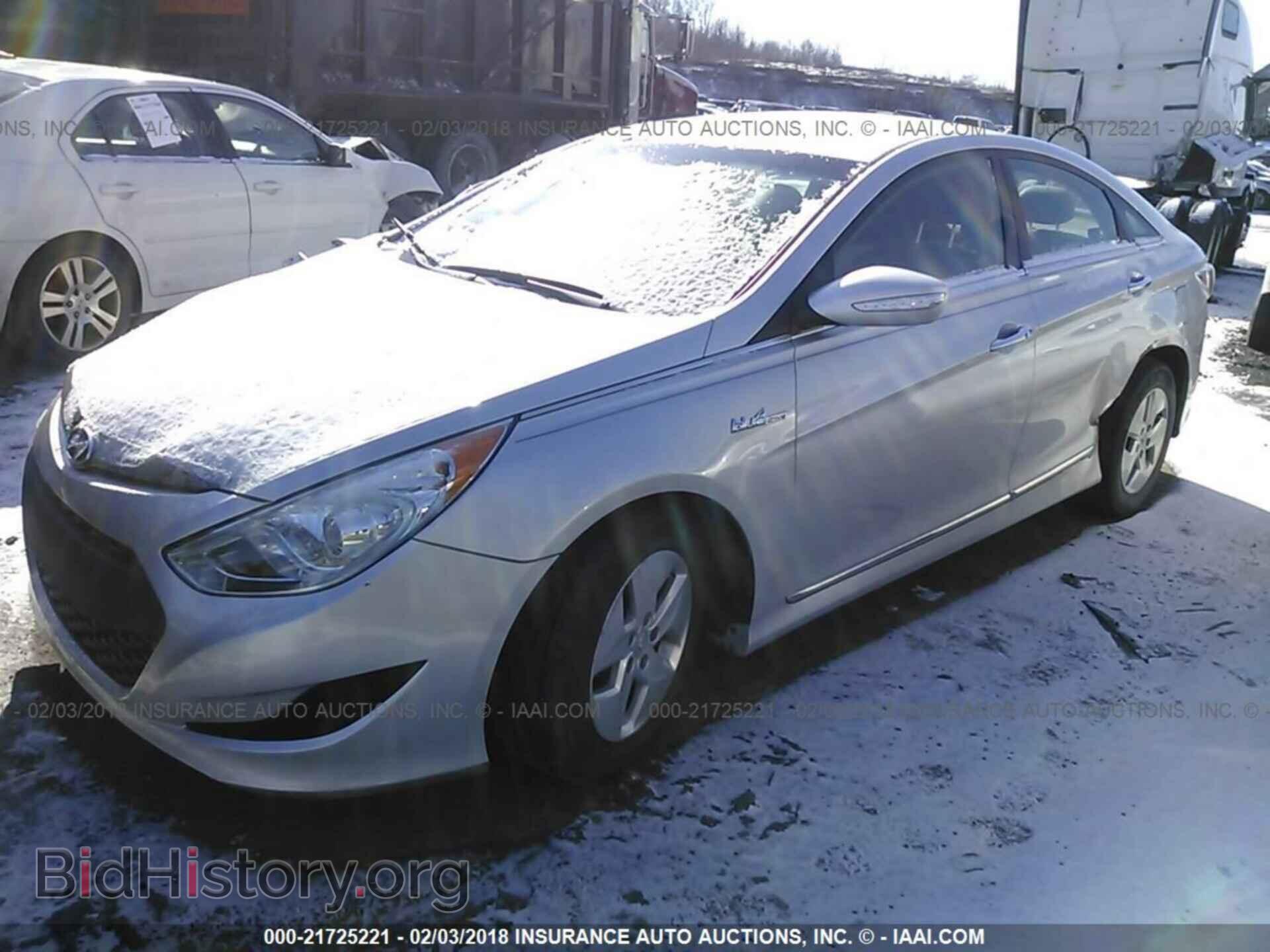 2012 Hyundai Sonata - VIN: KMHEC4A47CA021010 - Фото 2