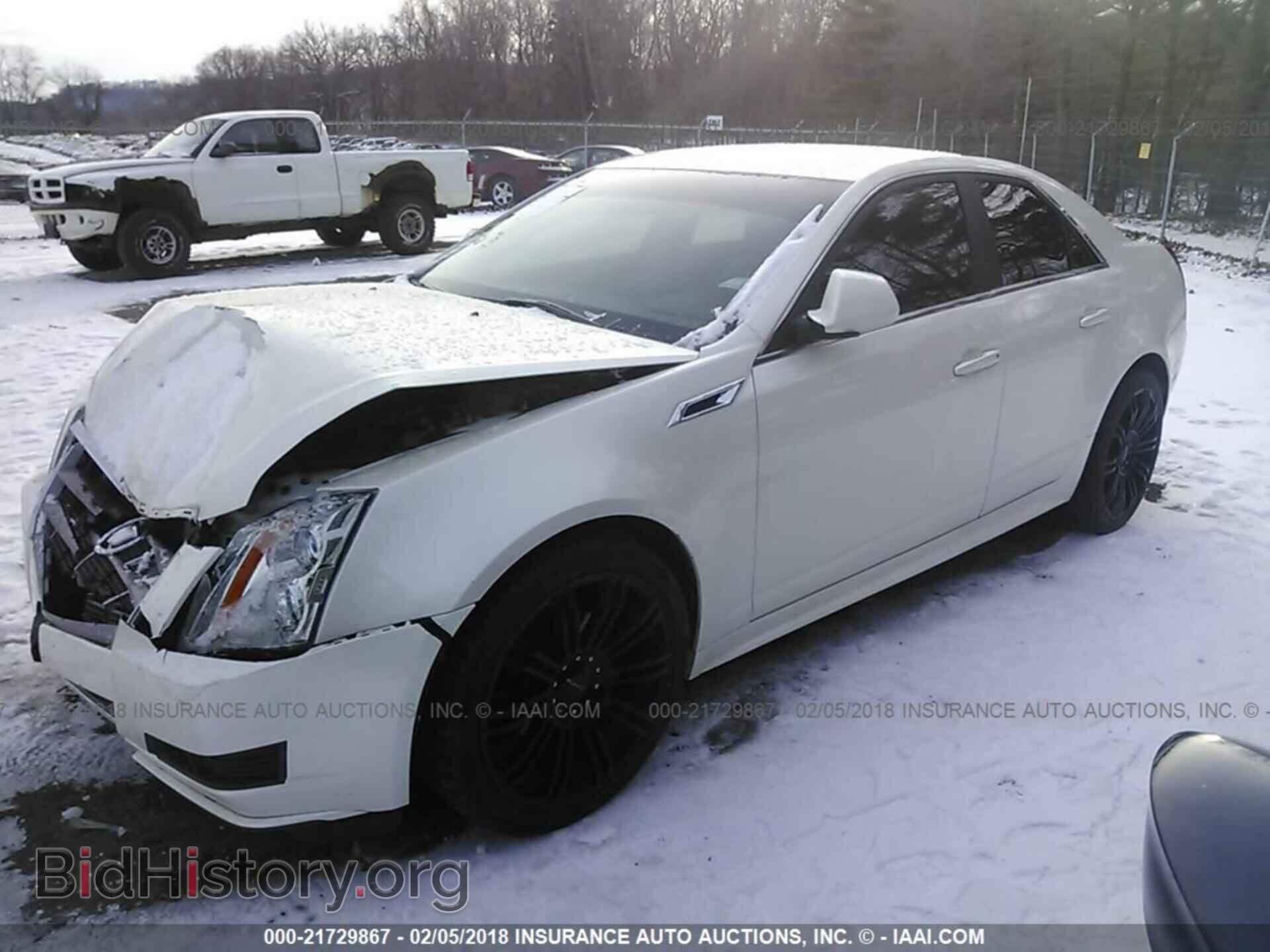 2011 Cadillac Cts - VIN: 1G6DC5EY1B0163735 - Фото 2