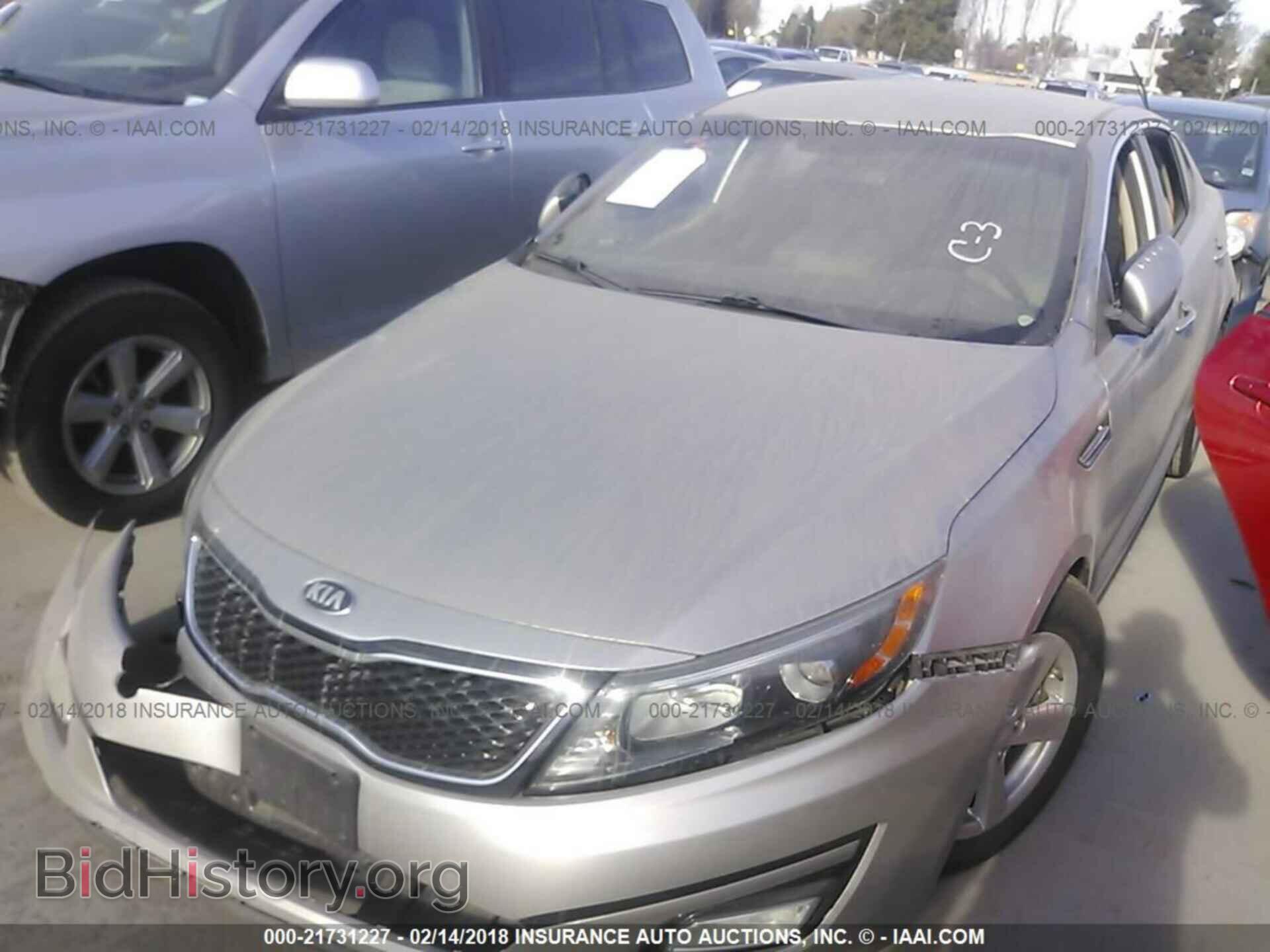 2015 Kia Optima - VIN: KNAGM4A7XF5537327 - Photo 2