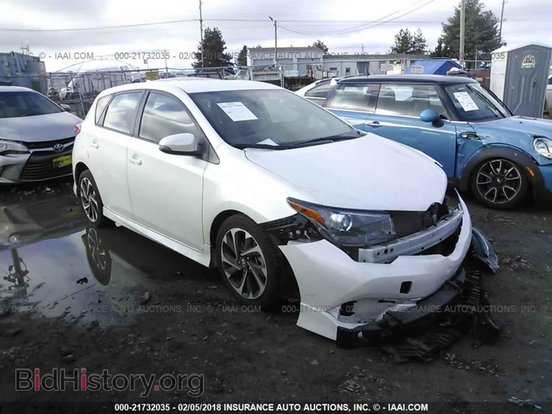 Photo JTNKARJE3GJ509889 - Toyota Scion 2016