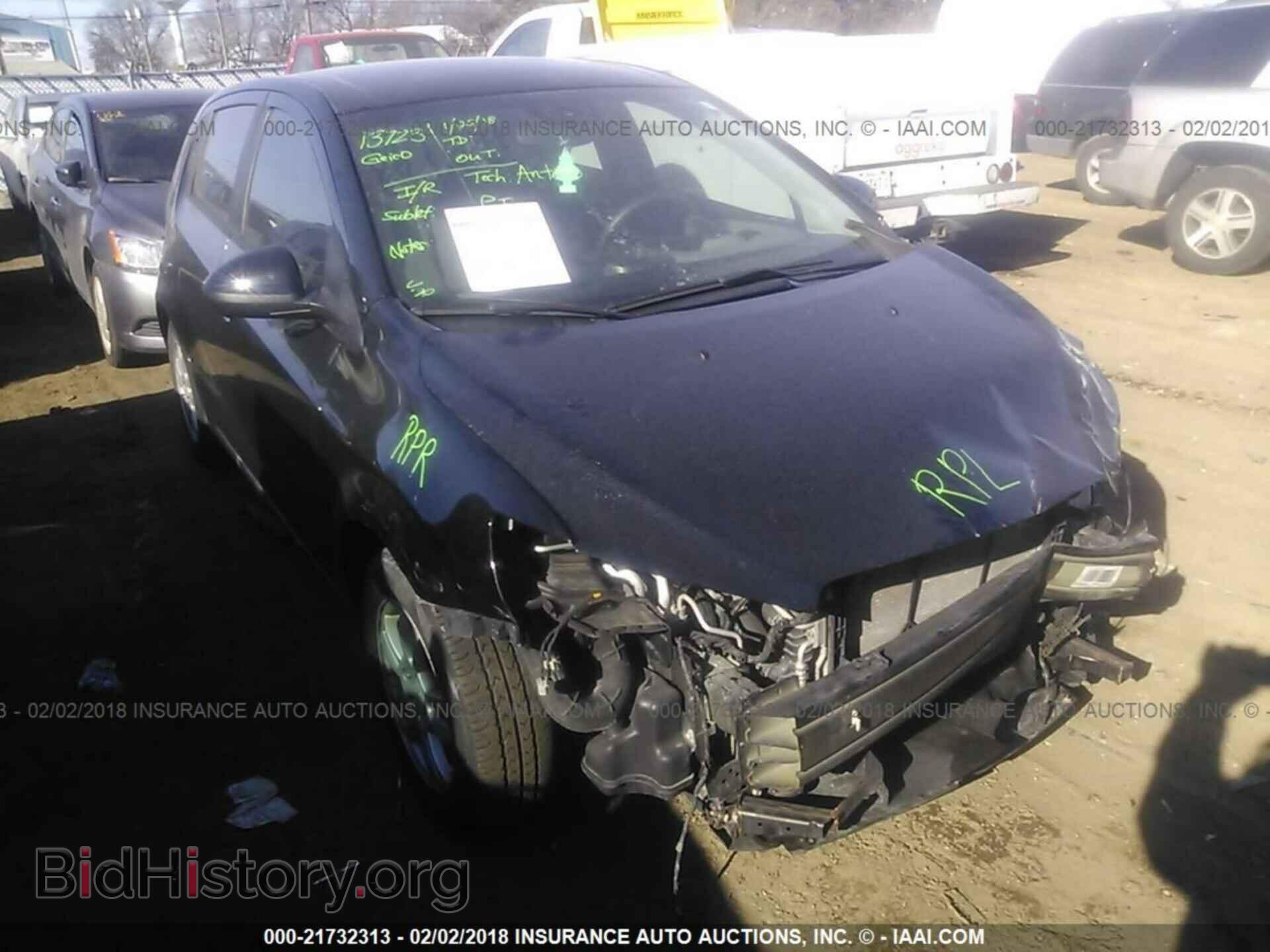 Фотография 1G1JA6SH1C4101626 - Chevrolet Sonic 2012