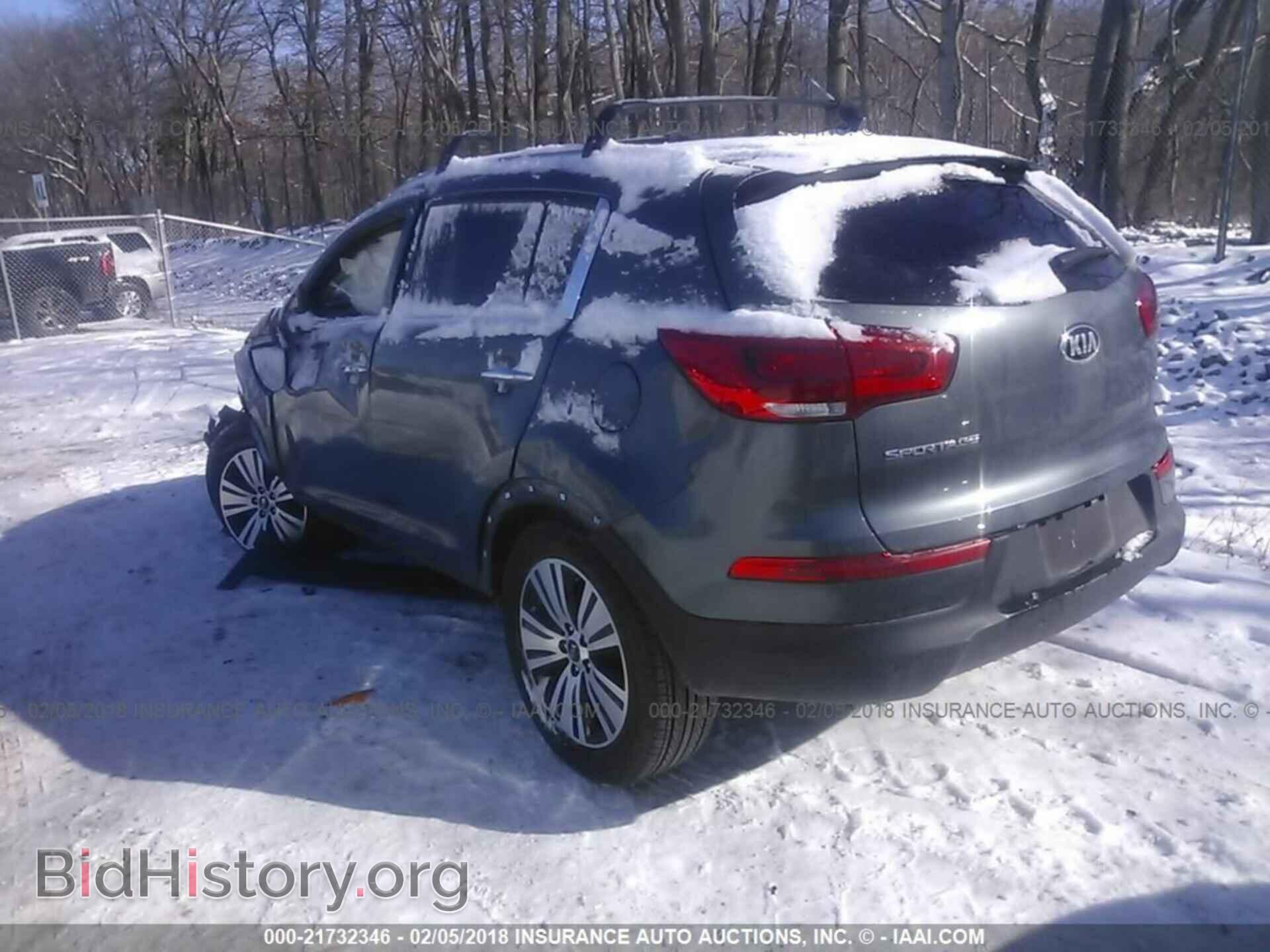 2014 Kia Sportage - VIN: KNDPCCAC7E7640253 - Фото 3