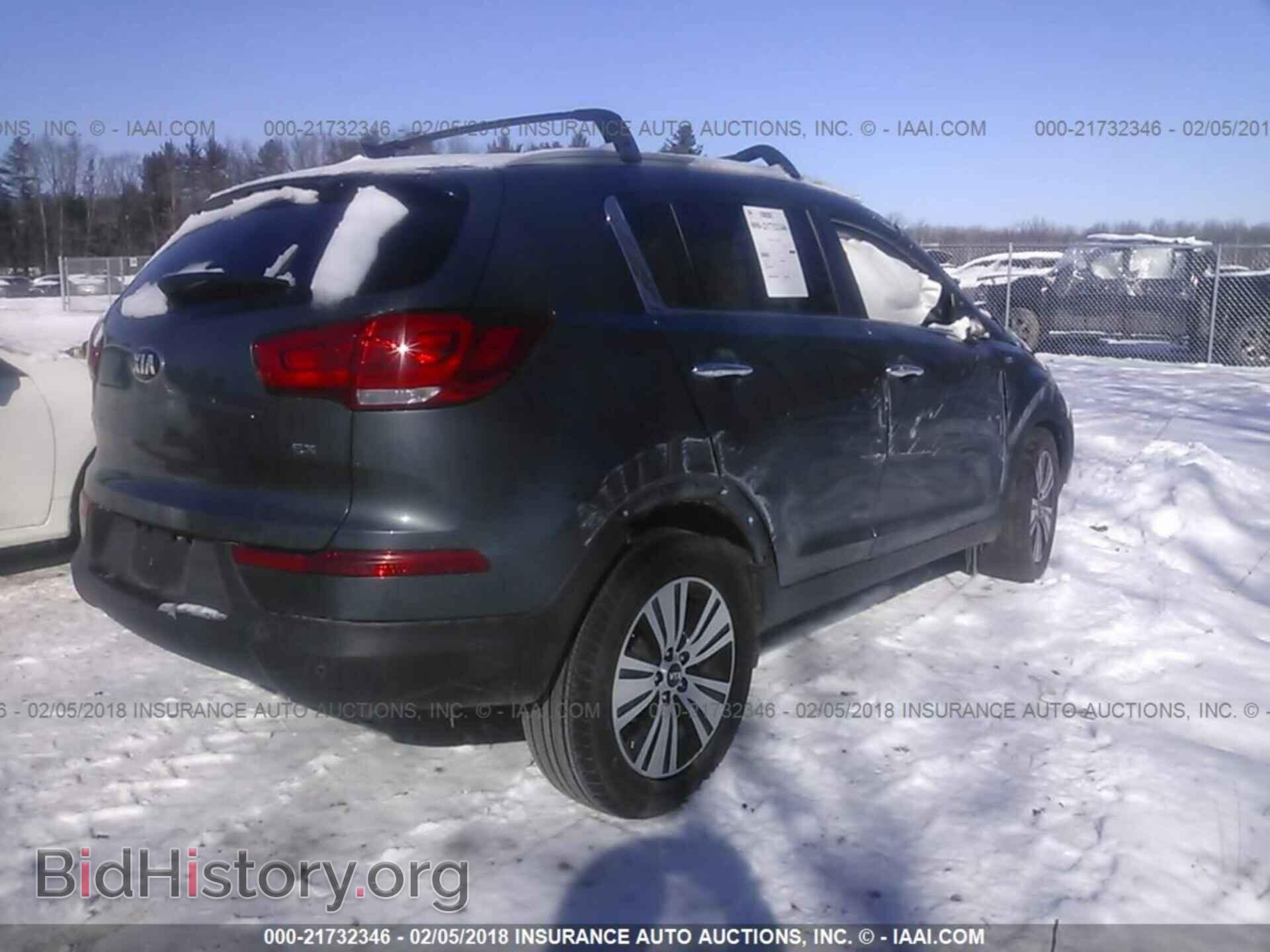 2014 Kia Sportage - VIN: KNDPCCAC7E7640253 - Фото 4