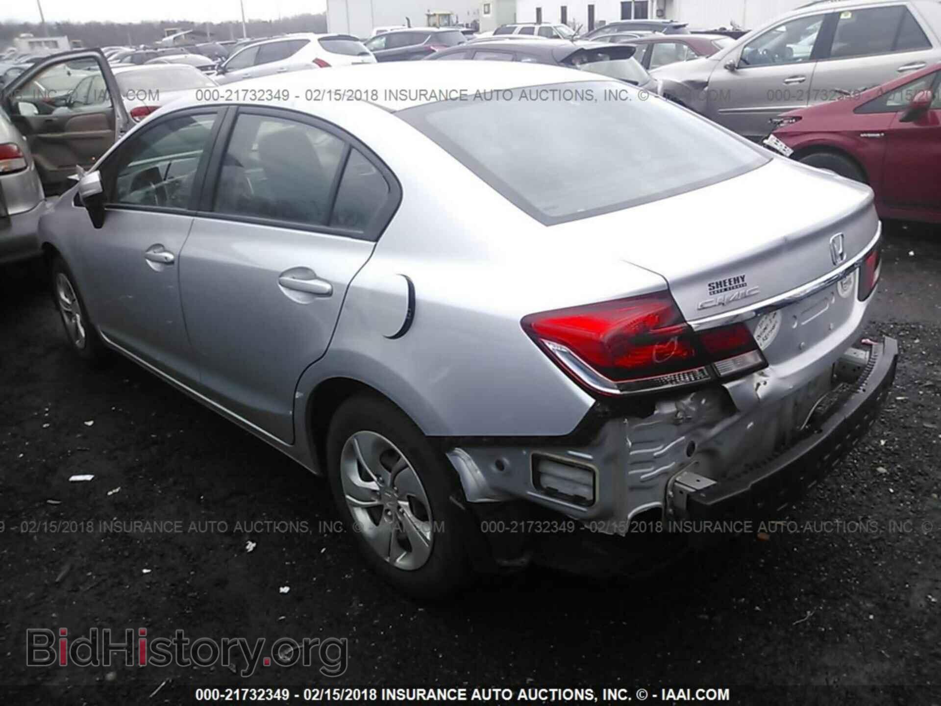 2014 Honda Civic - VIN: 2HGFB2F51EH517234 - Фото 3