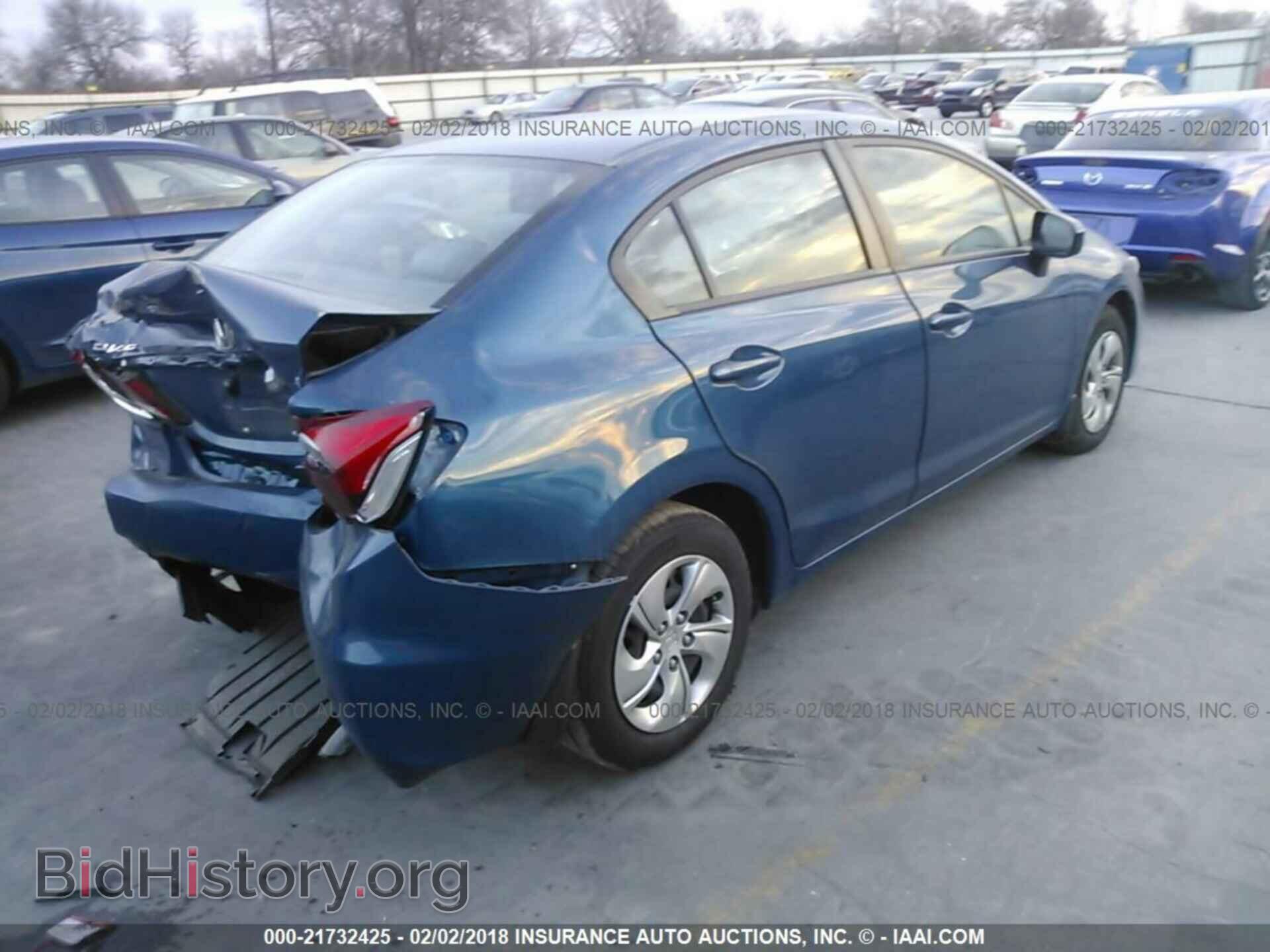 2014 Honda Civic - VIN: 2HGFB2F56EH518010 - Фото 4