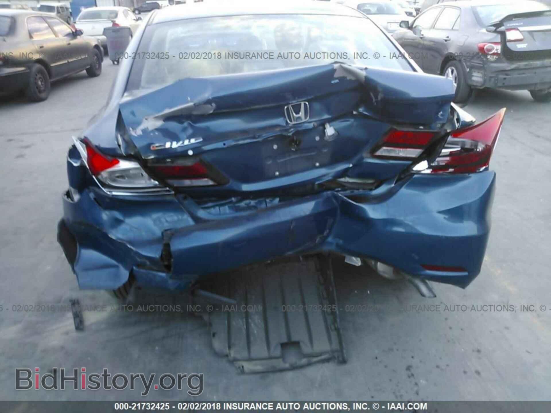2014 Honda Civic - VIN: 2HGFB2F56EH518010 - Фото 6