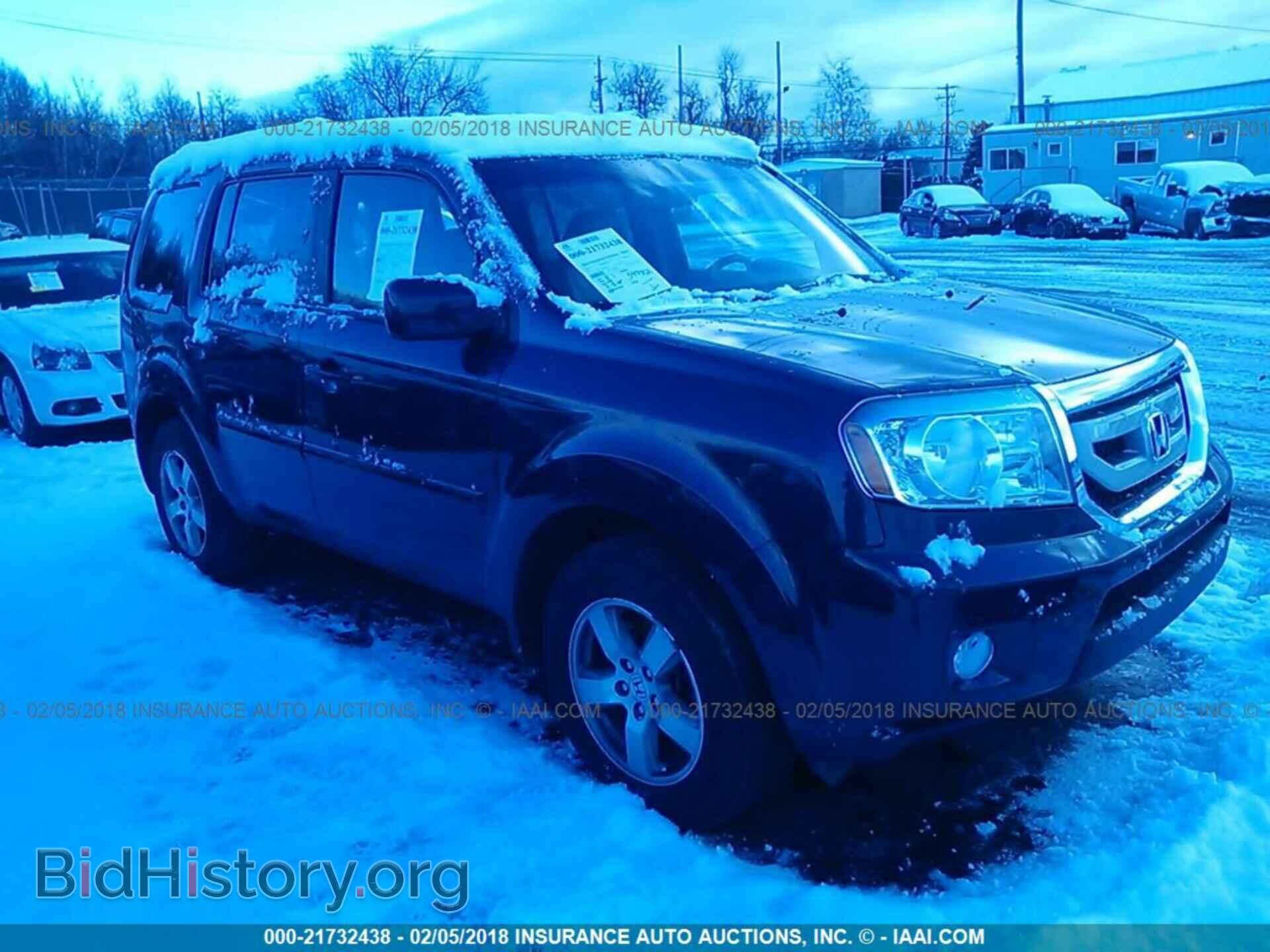 Фотография 5FNYF4H54BB079623 - Honda Pilot 2011