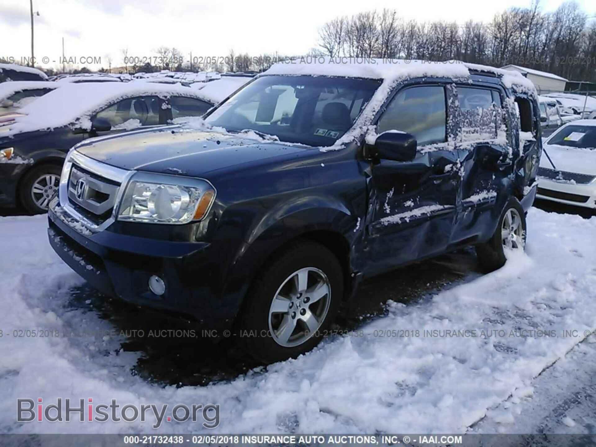 2011 Honda Pilot - VIN: 5FNYF4H54BB079623 - Фото 2