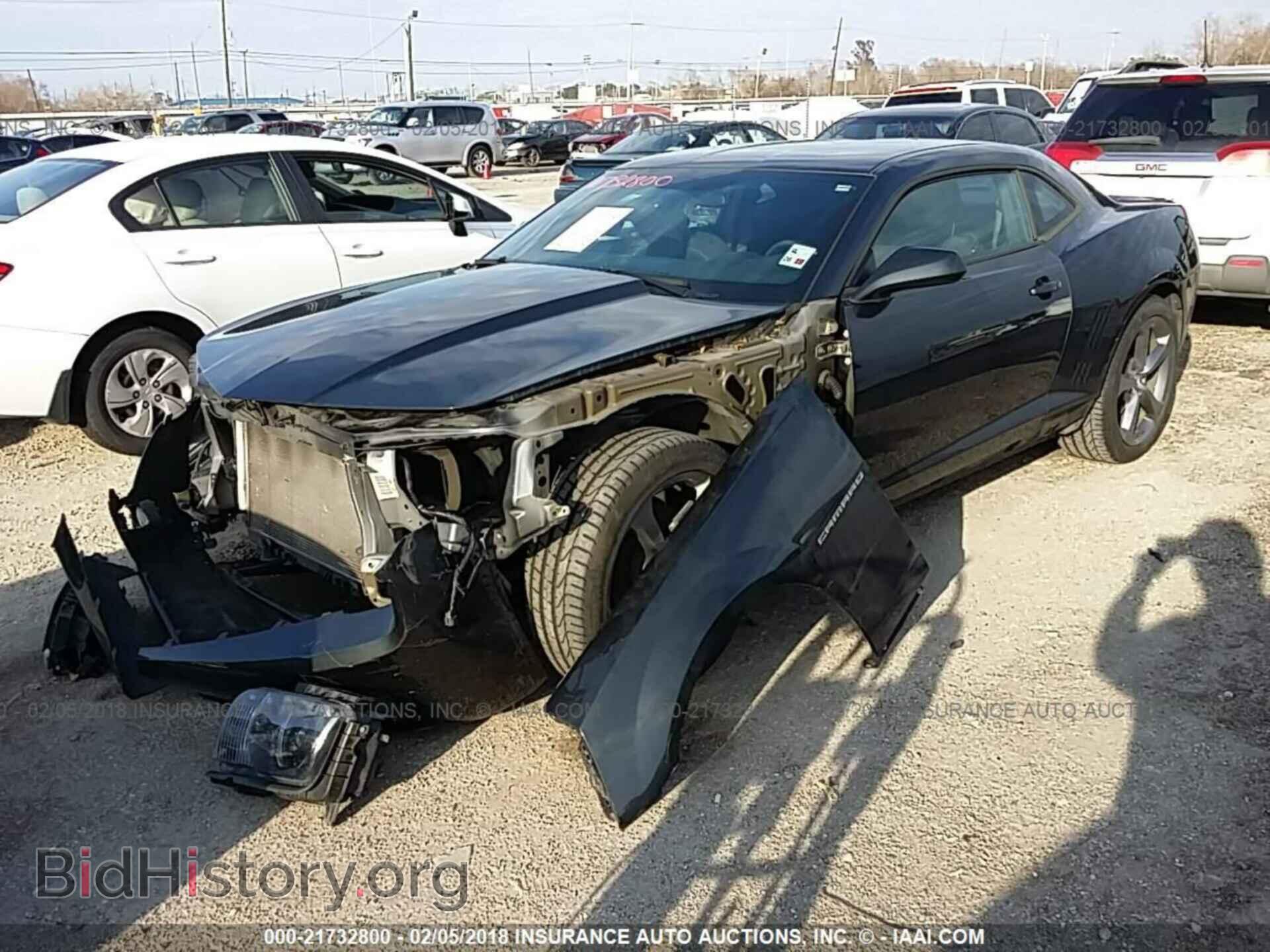 2013 Chevrolet Camaro - VIN: 2G1FB1E36D9159638 - Фото 2