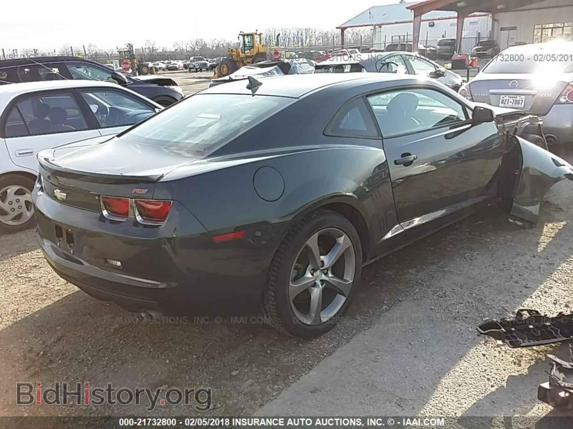 2013 Chevrolet Camaro - VIN: 2G1FB1E36D9159638 - Фото 4