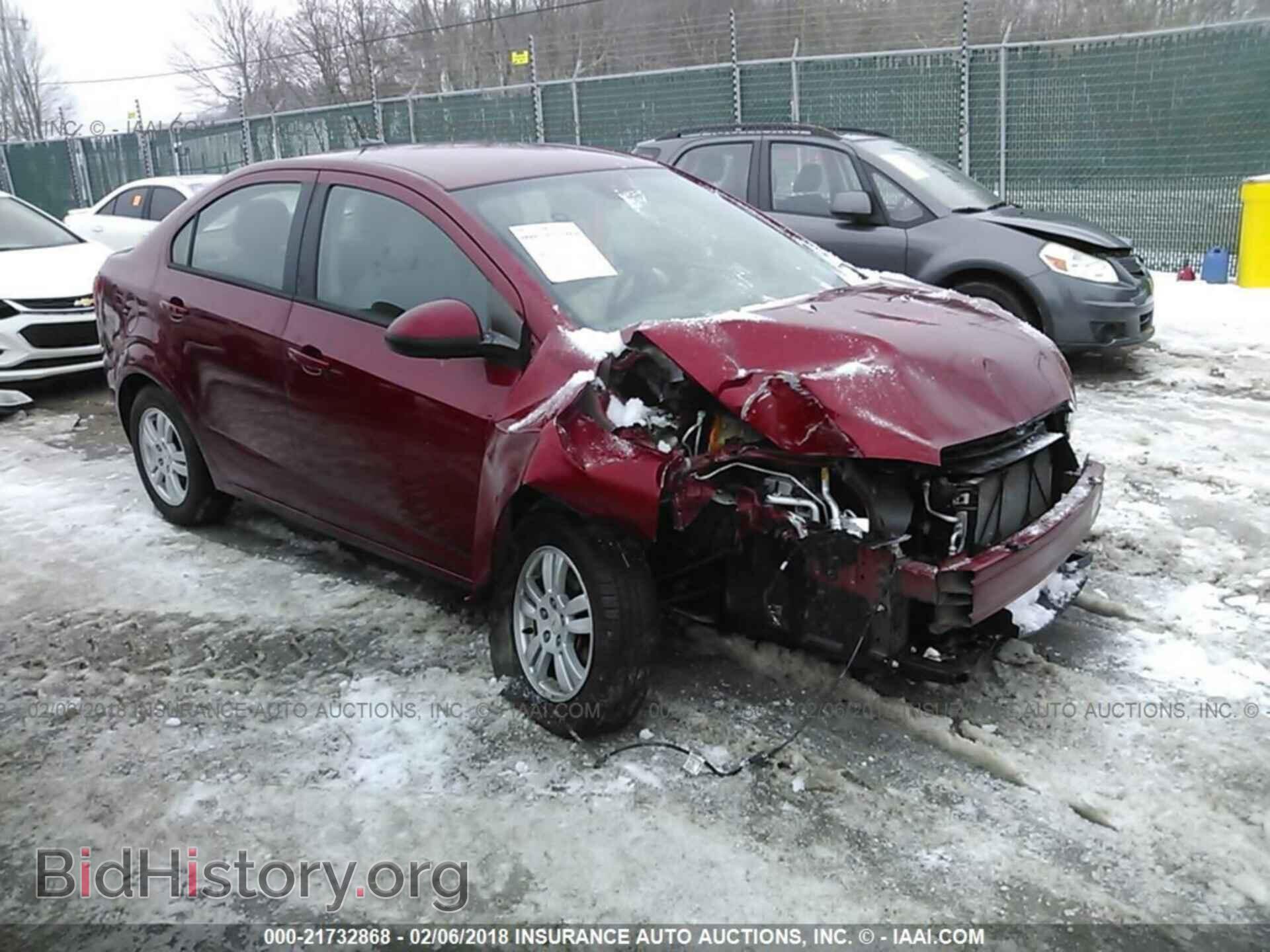 Photo 1G1JA5SH9C4152740 - Chevrolet Sonic 2012