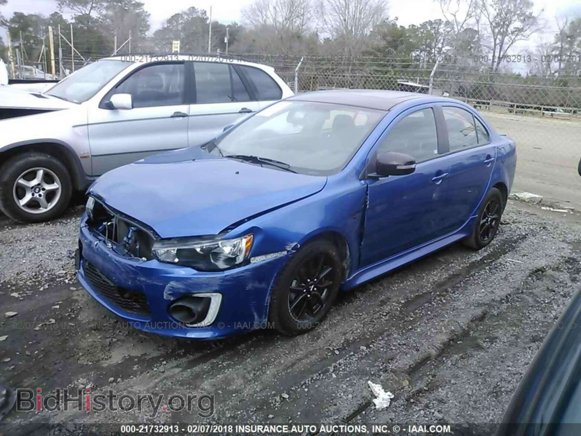 2017 Mitsubishi Lancer - VIN: JA32U2FU6HU010795 - Фото 2