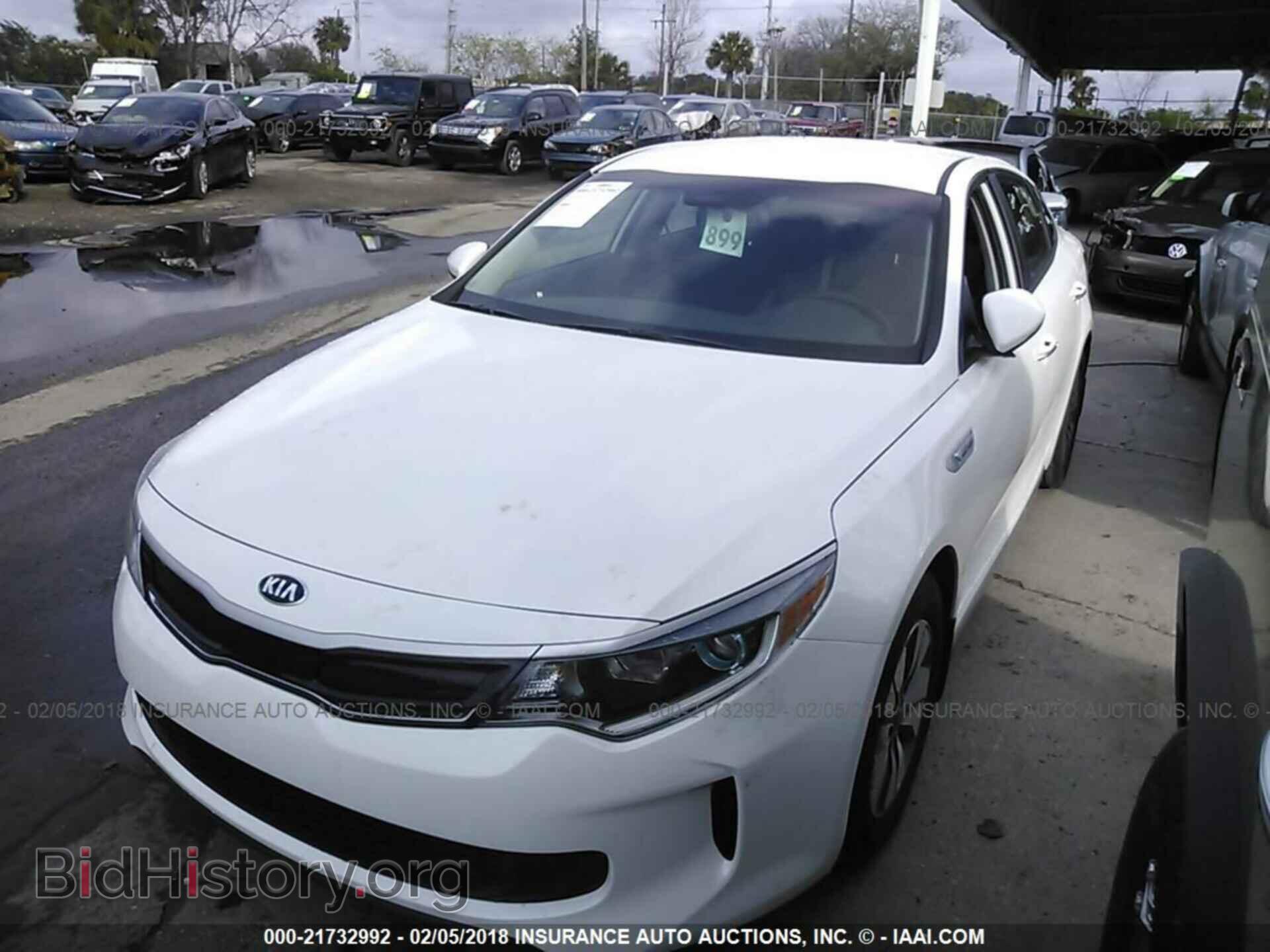 2017 Kia Optima - VIN: KNAGT4LE8H5018858 - Фото 2