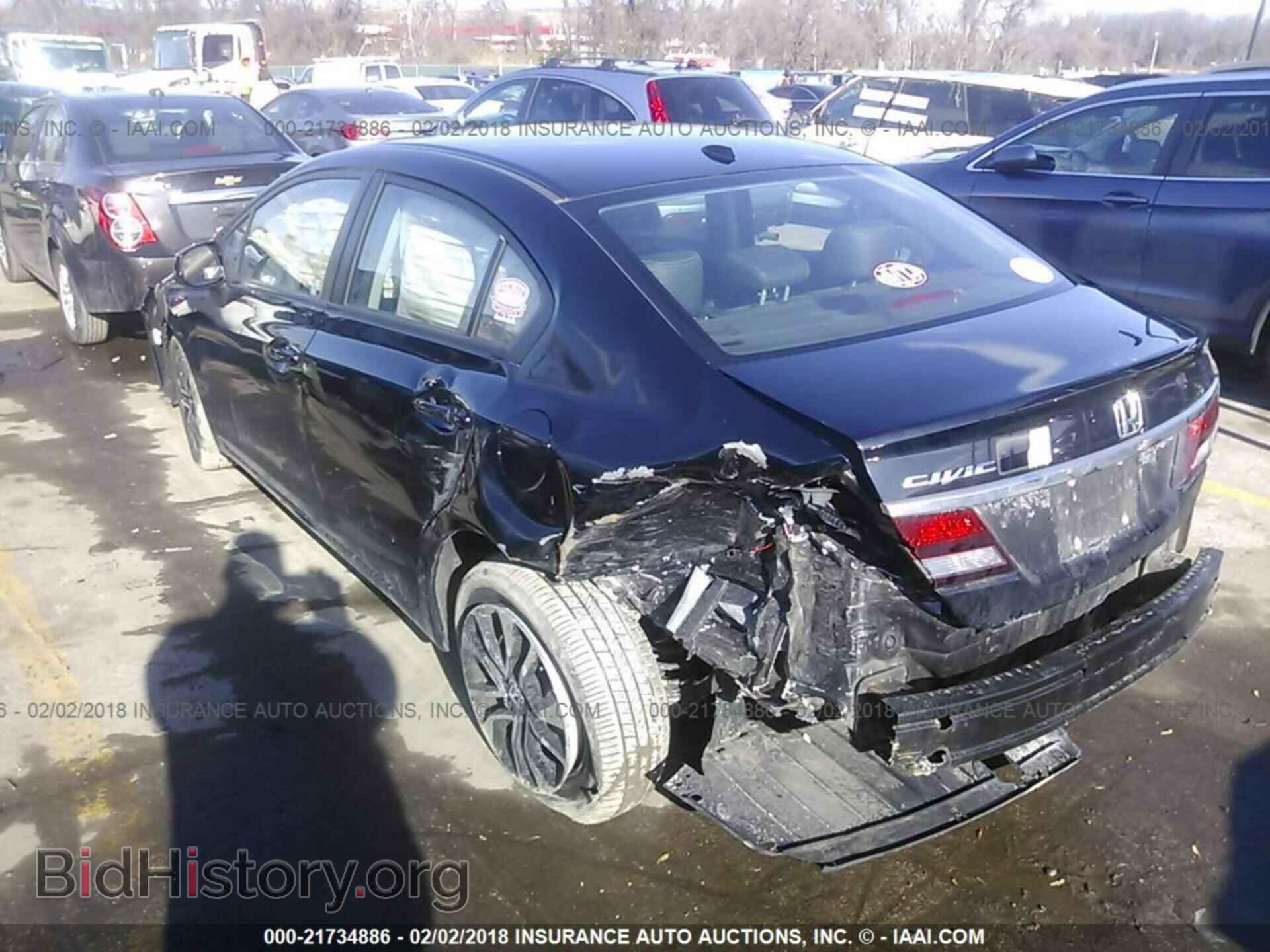 2013 Honda Civic - VIN: 19XFB2F97DE221839 - Фото 3
