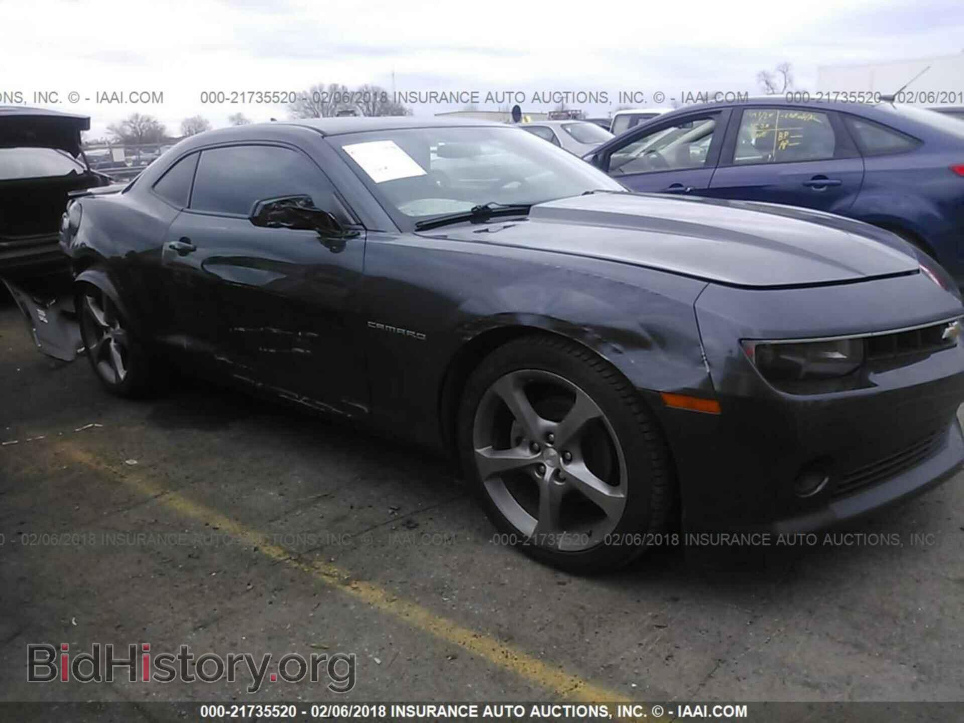 Фотография 2G1FB1E3XE9267357 - Chevrolet Camaro 2014