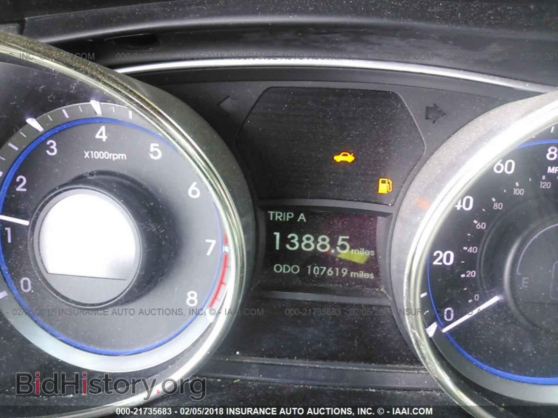 2012 Hyundai Sonata - VIN: 5NPEC4AC8CH418245 - Фото 7