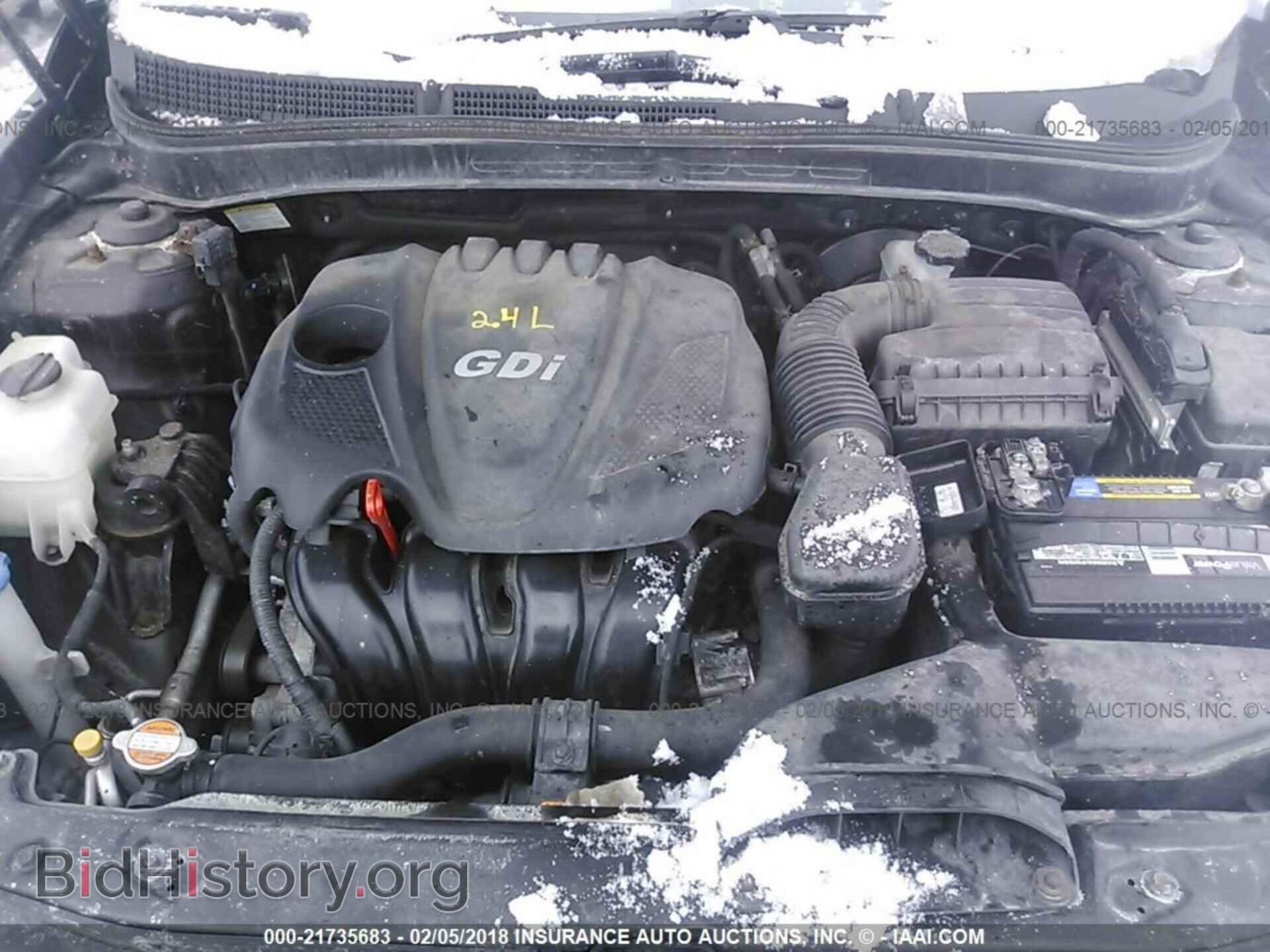 2012 Hyundai Sonata - VIN: 5NPEC4AC8CH418245 - Фото 10