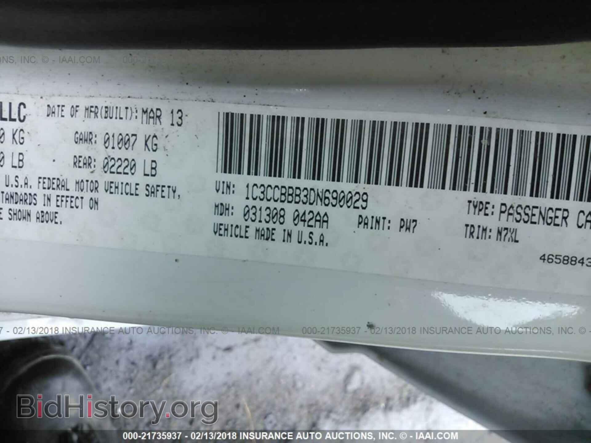 2013 Chrysler 200 - VIN: 1C3CCBBB3DN690029 - Photo 9