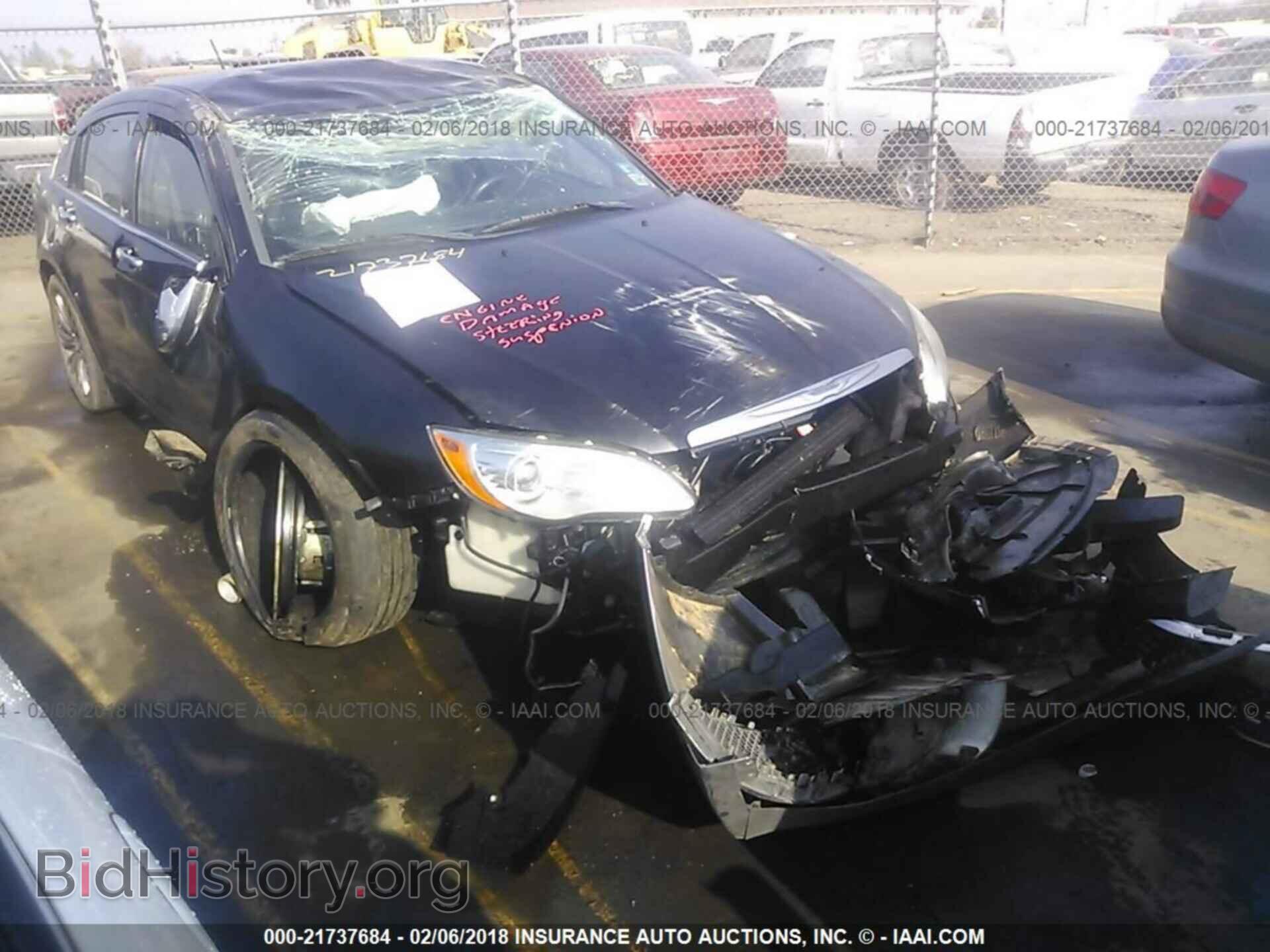 Фотография 1C3CCBCG2CN304659 - Chrysler 200 2012