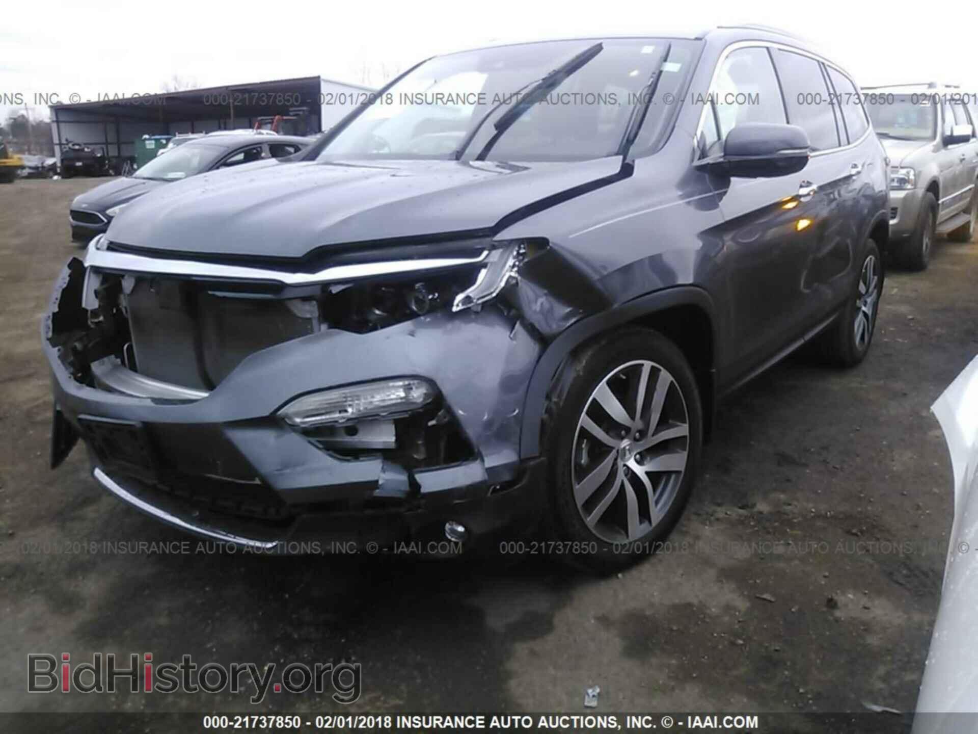 2016 Honda Pilot - VIN: 5FNYF6H00GB124676 - Фото 2